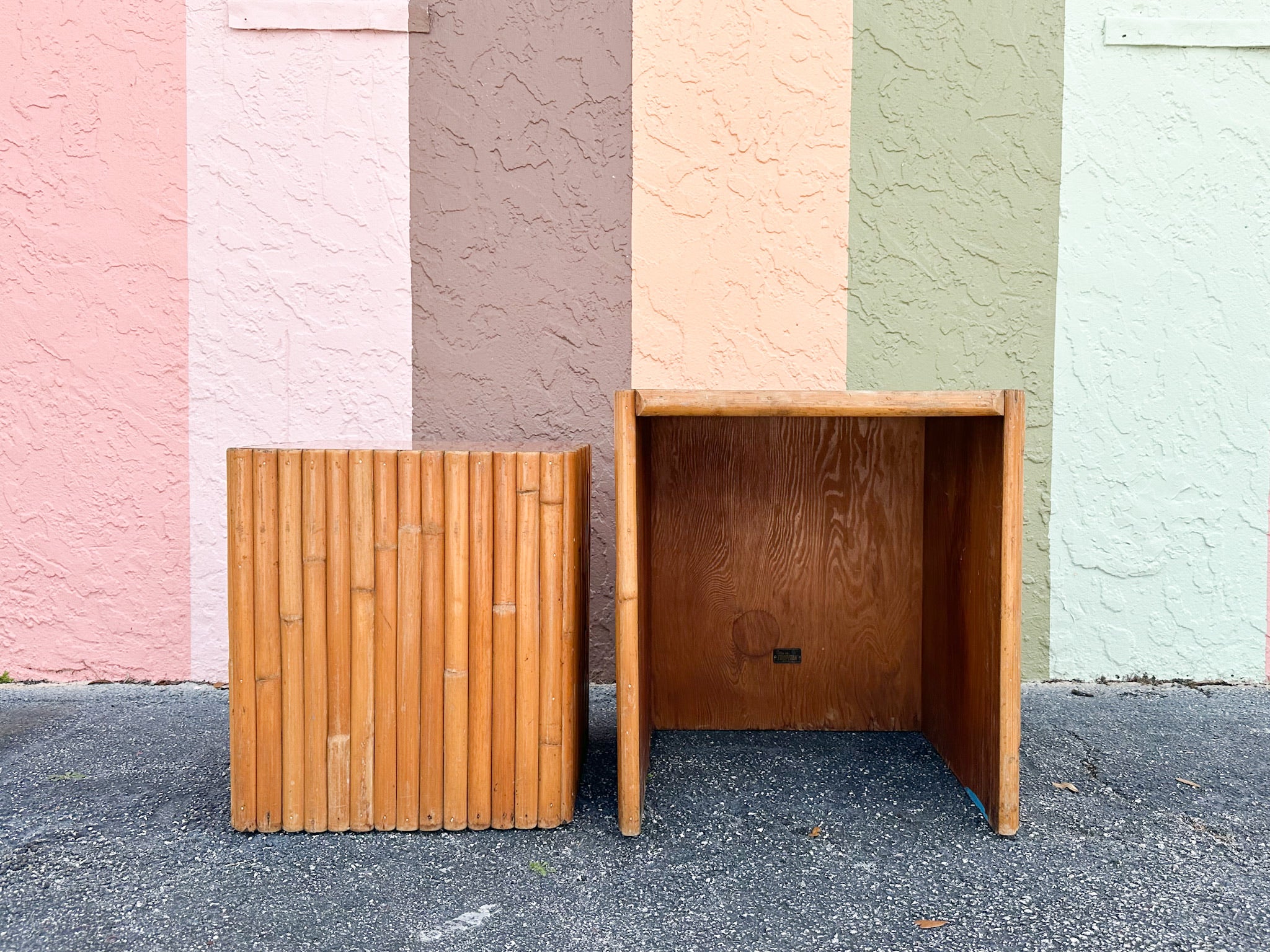 Pair of 1950s Island Style Nesting Tables - Image 4