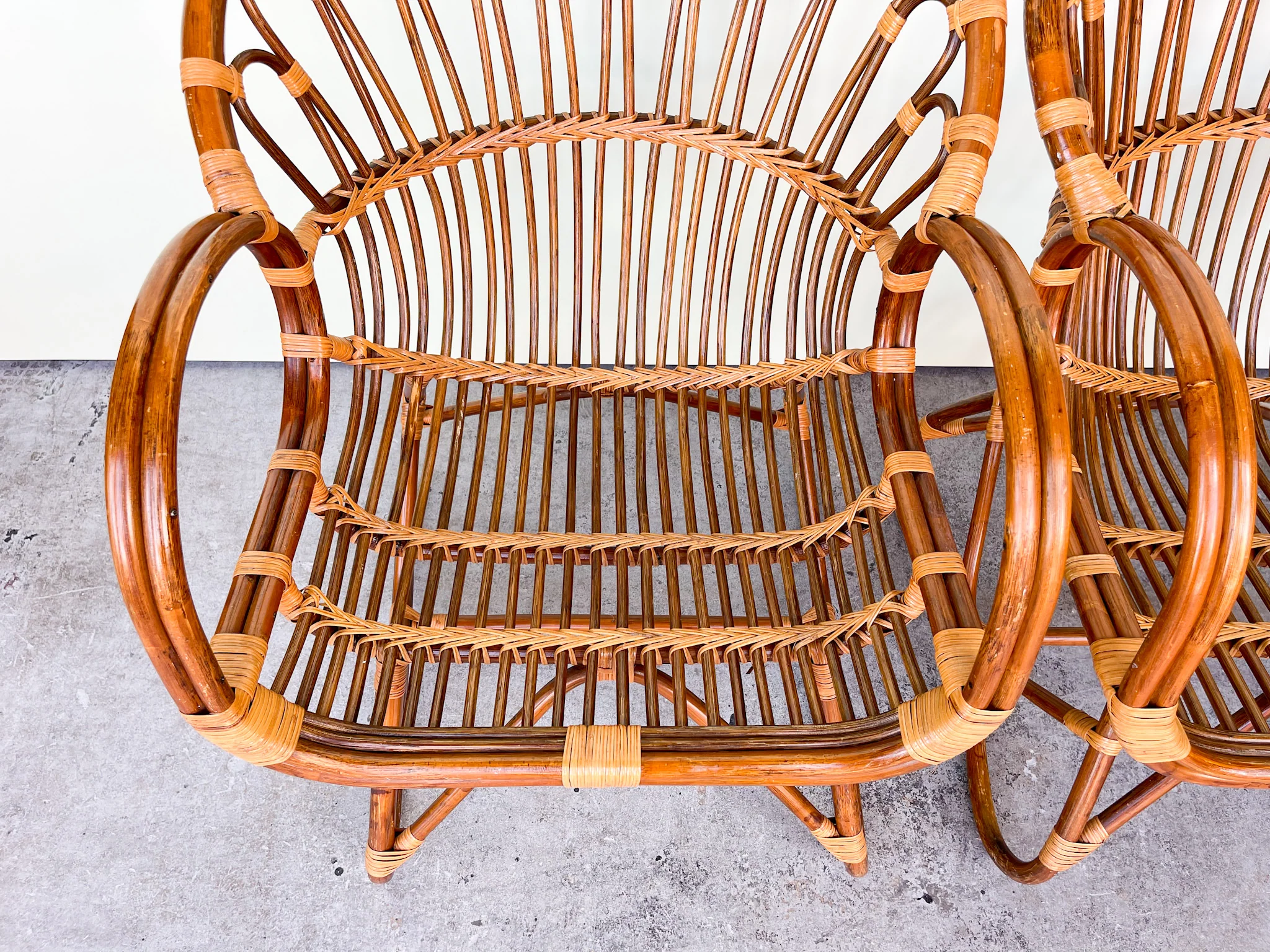 Pair of Albini Style Lounge Chairs - Image 4