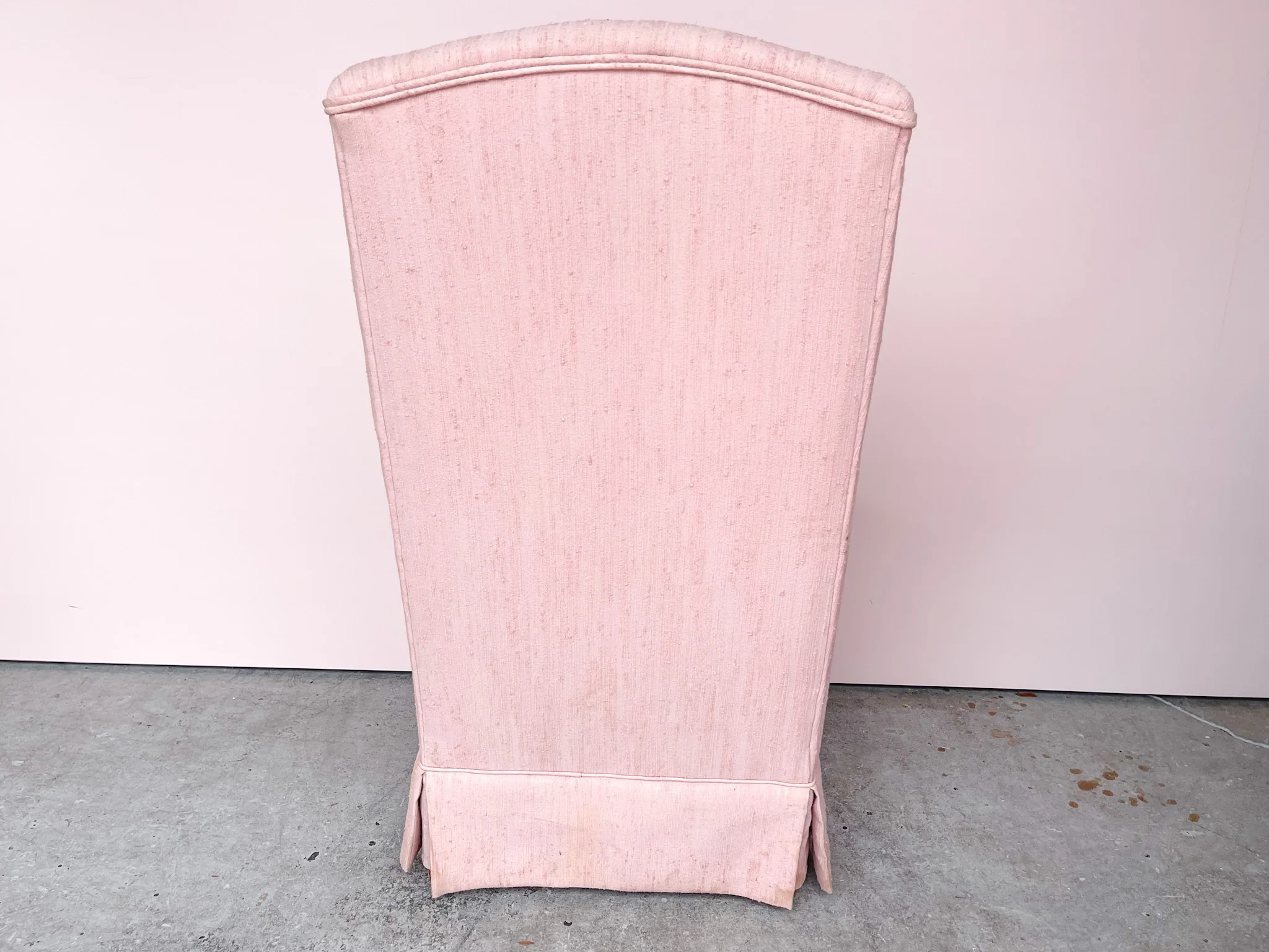 Pair of Blush Wingback Chairs - Image 2