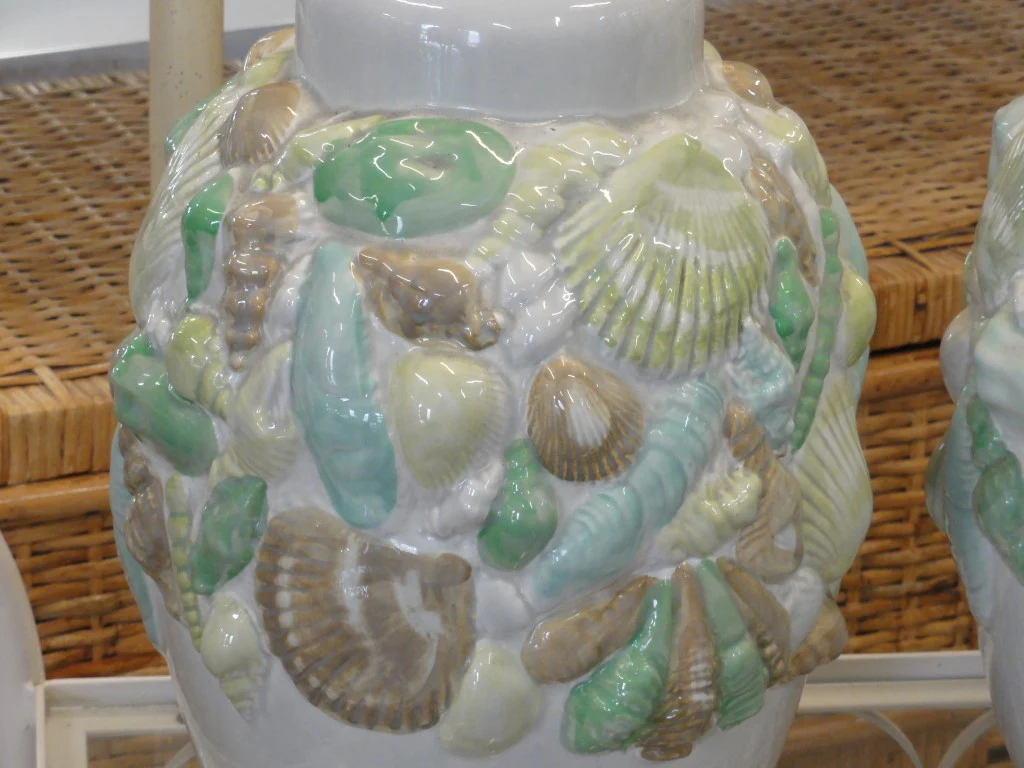Ceramic Sea Shell Lamp - Image 5