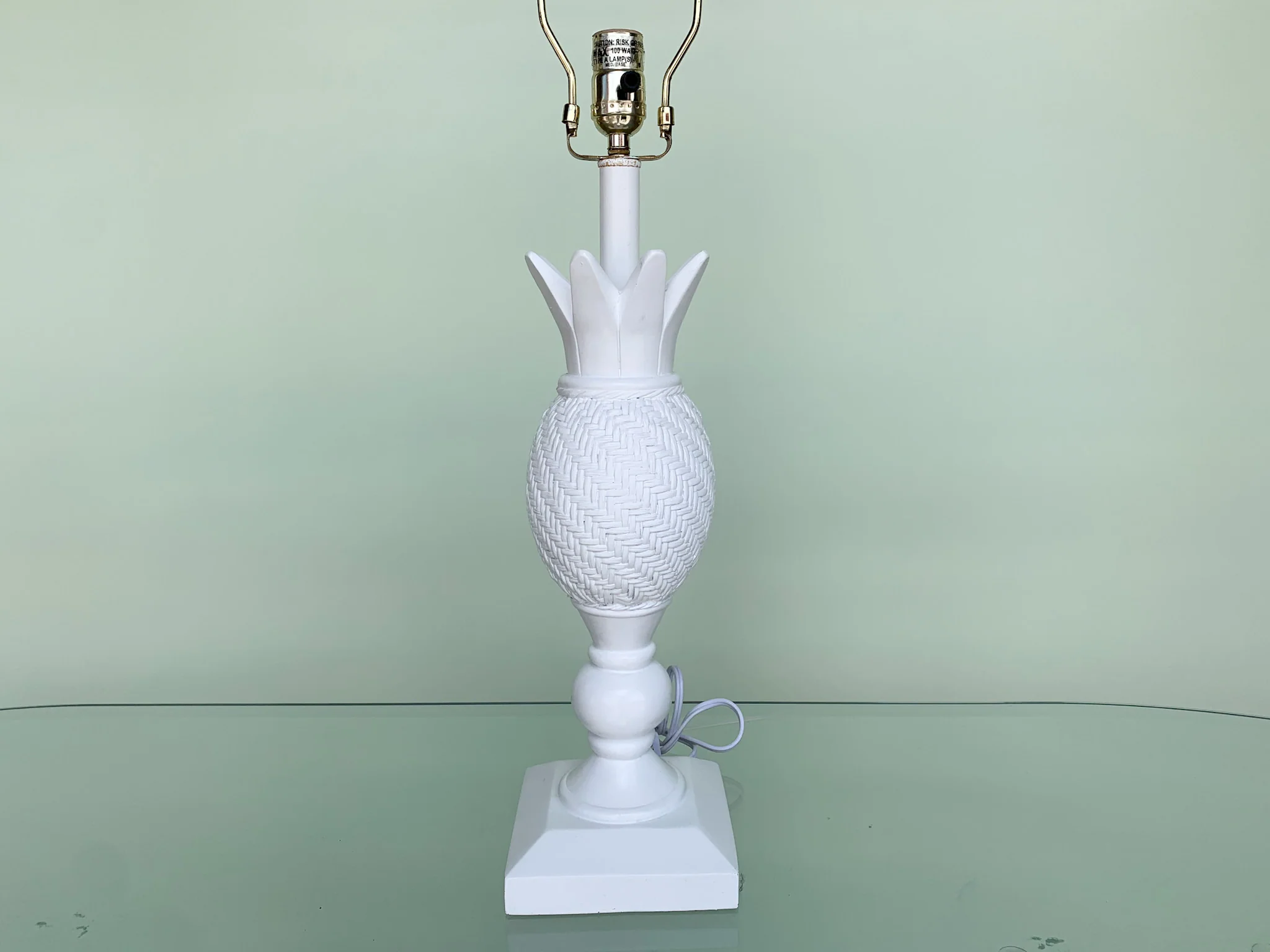 Pair of Chic Pineapple Lamps - Image 4