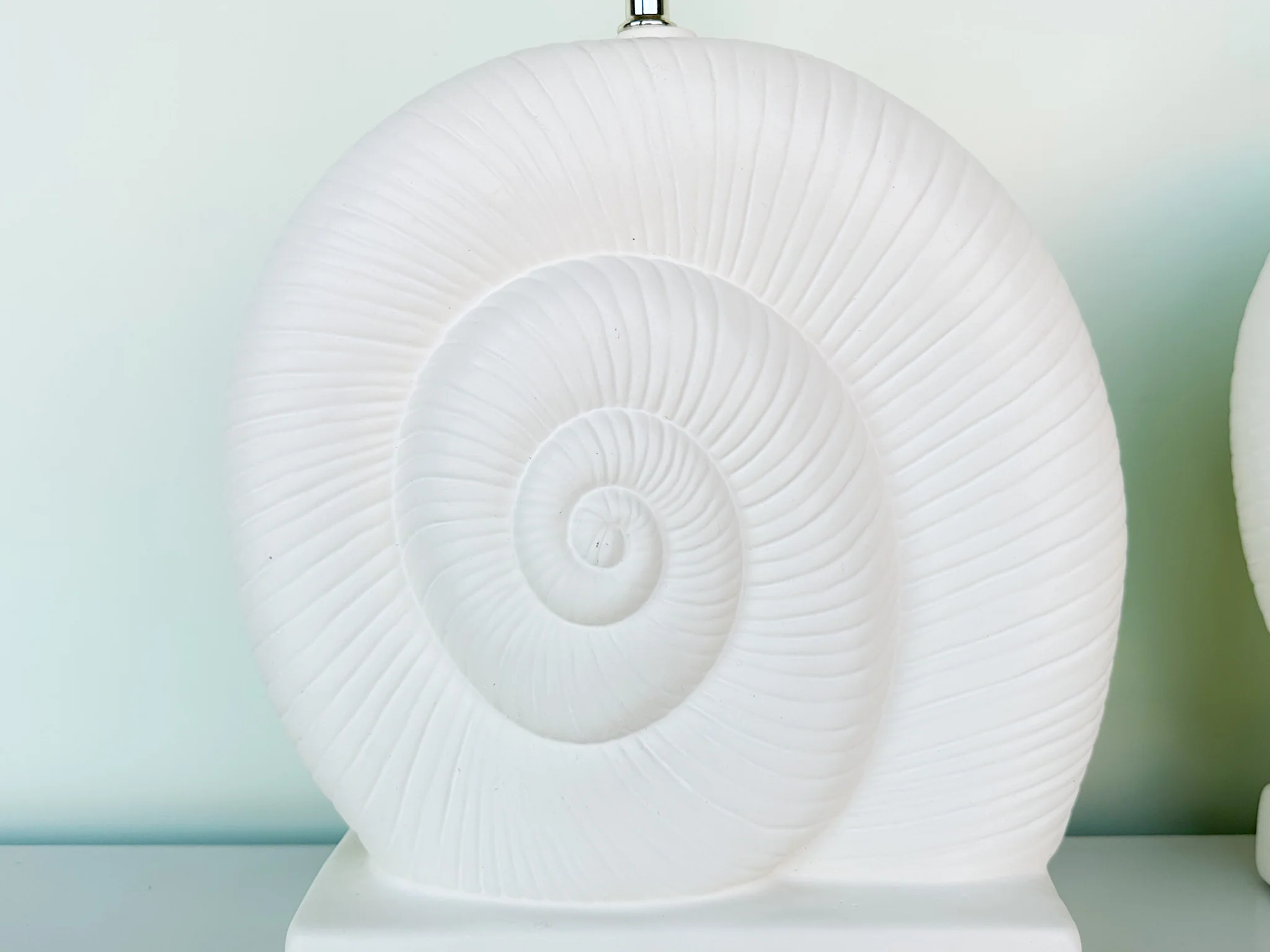 Pair of Coastal Nautilus Lamps - Image 4