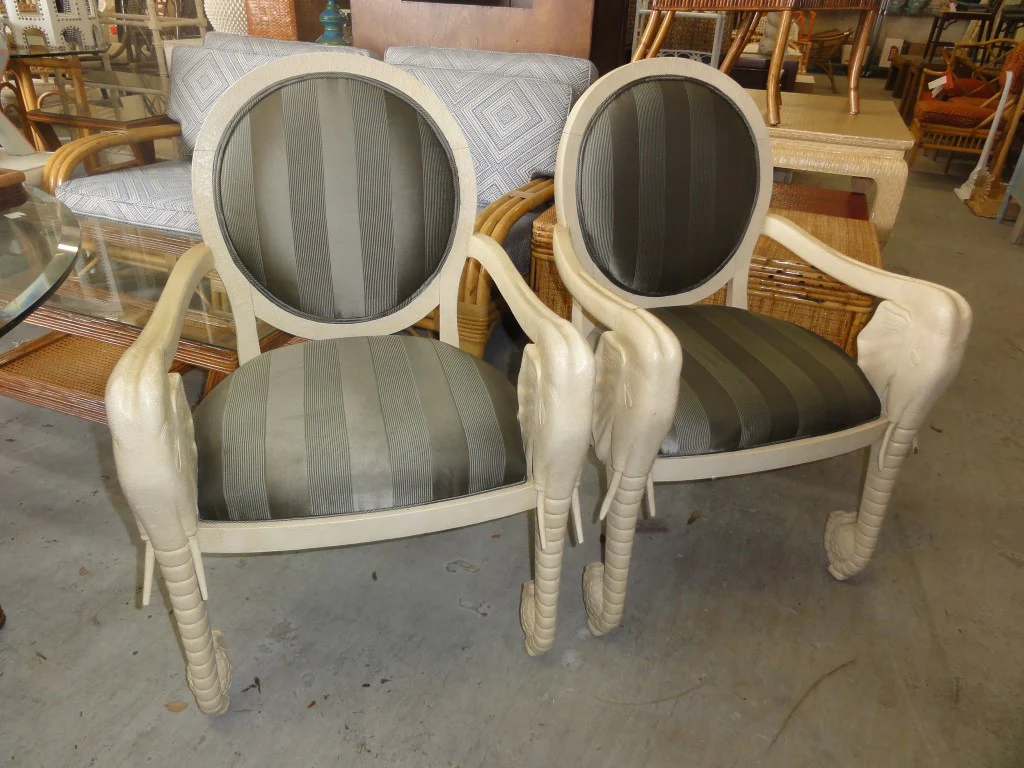 Pair of Elephant Arm Chairs - Image 2