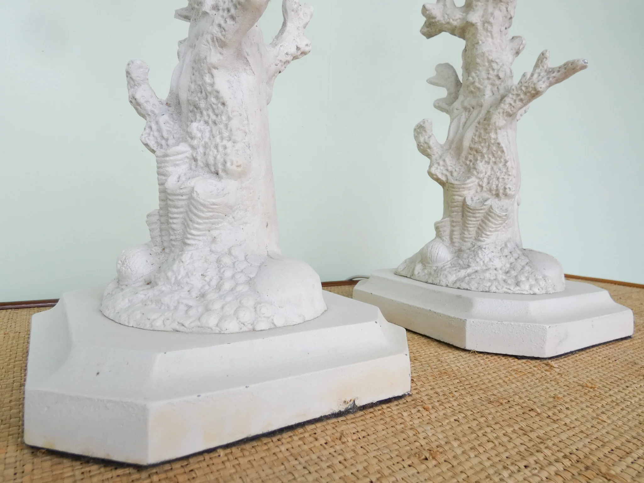 Pair of Faux Coral Lamps - Image 6