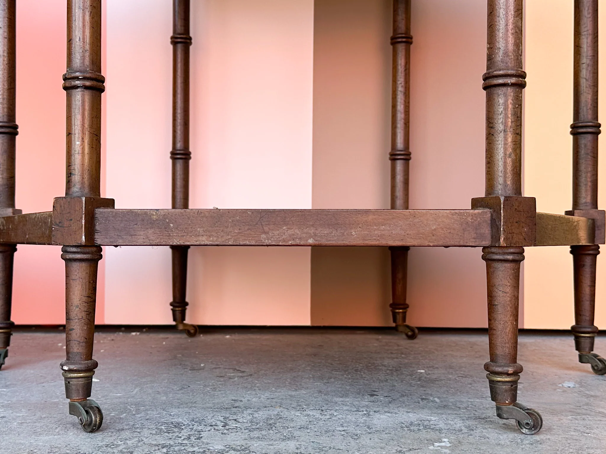 Pair of Handsome Cane Side Tables - Image 10