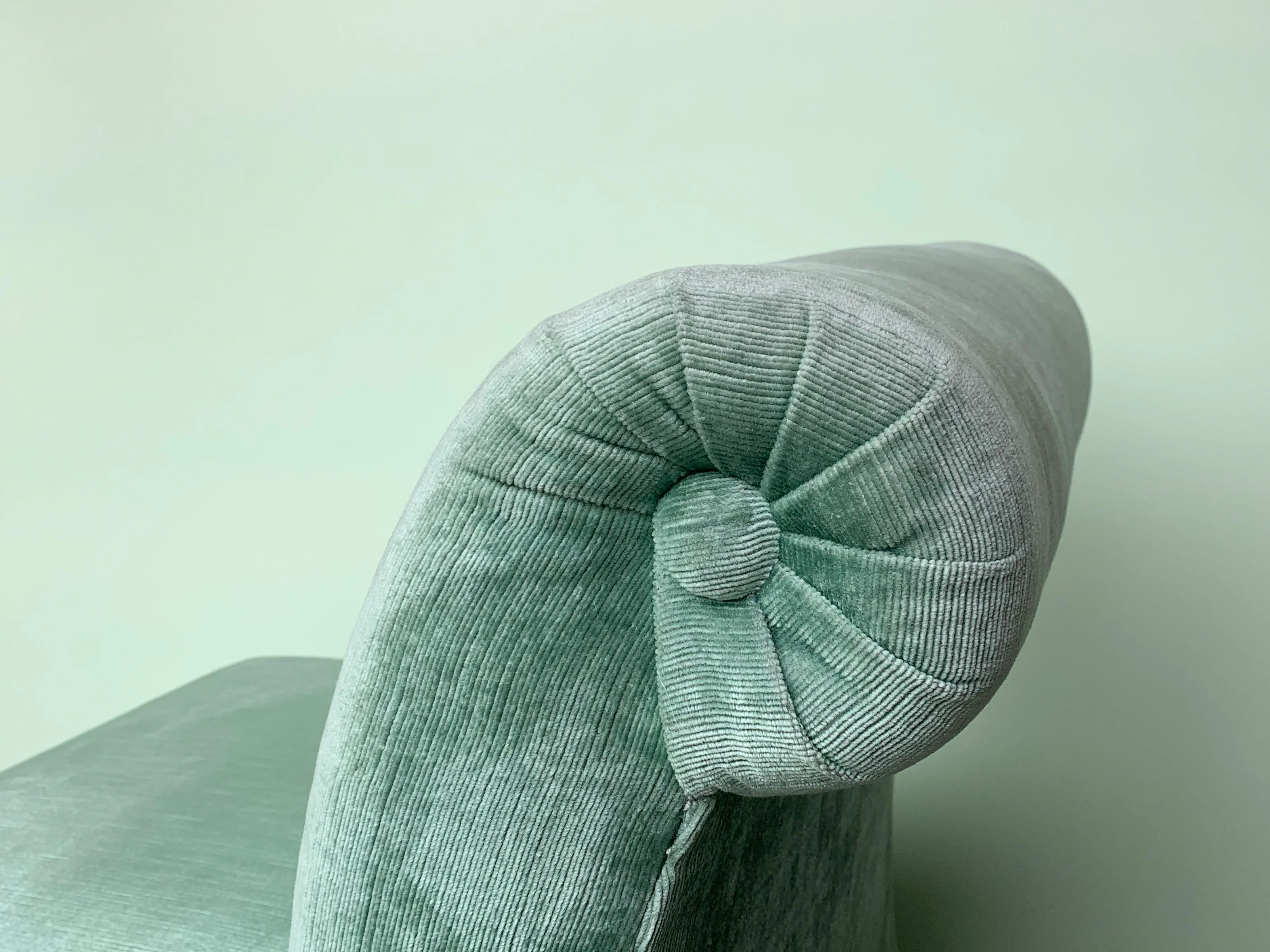 Pair of Henredon Seafoam Chairs - Image 4