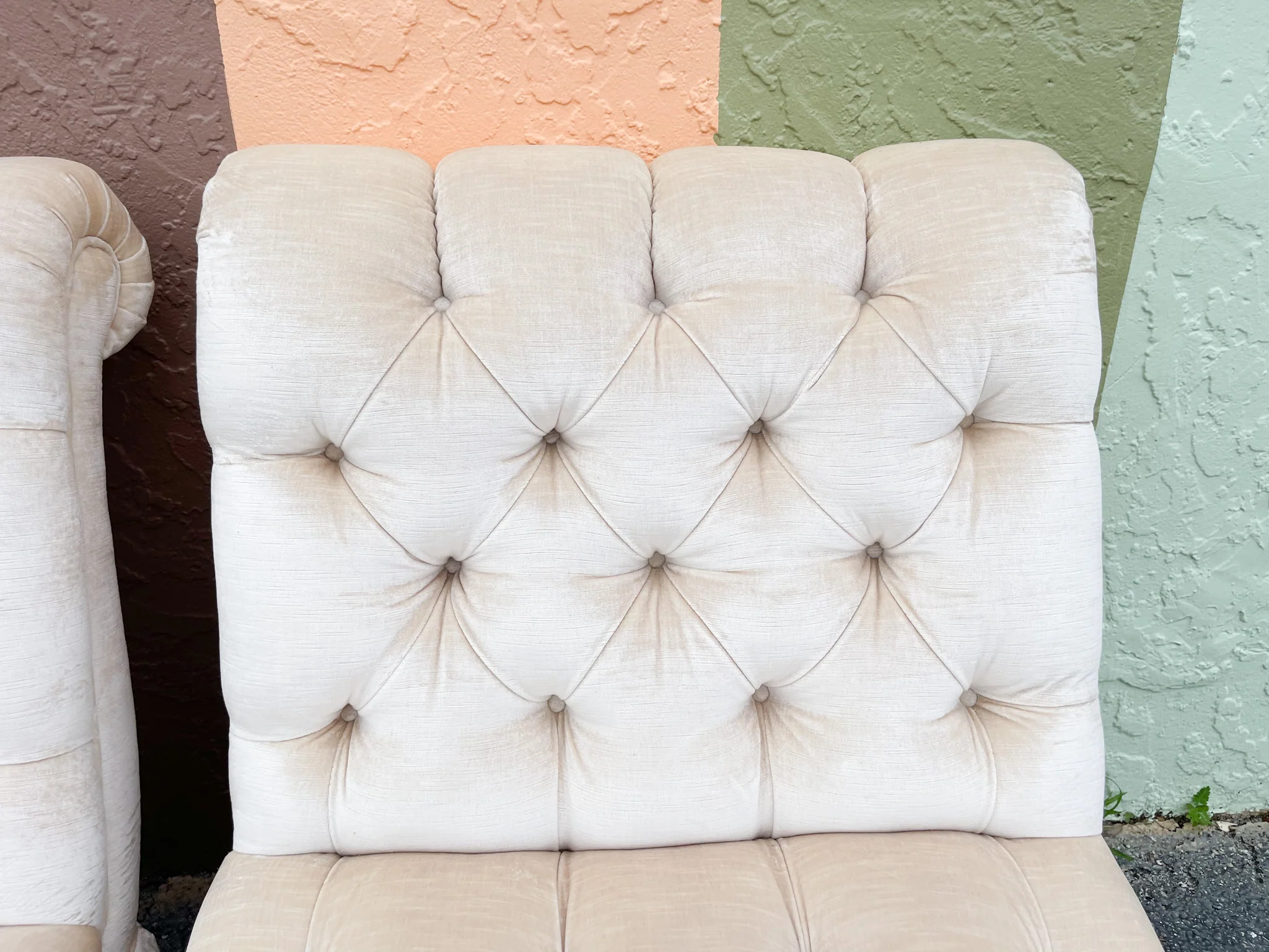 Pair of Hollywood Regency Slipper Chairs - Image 6