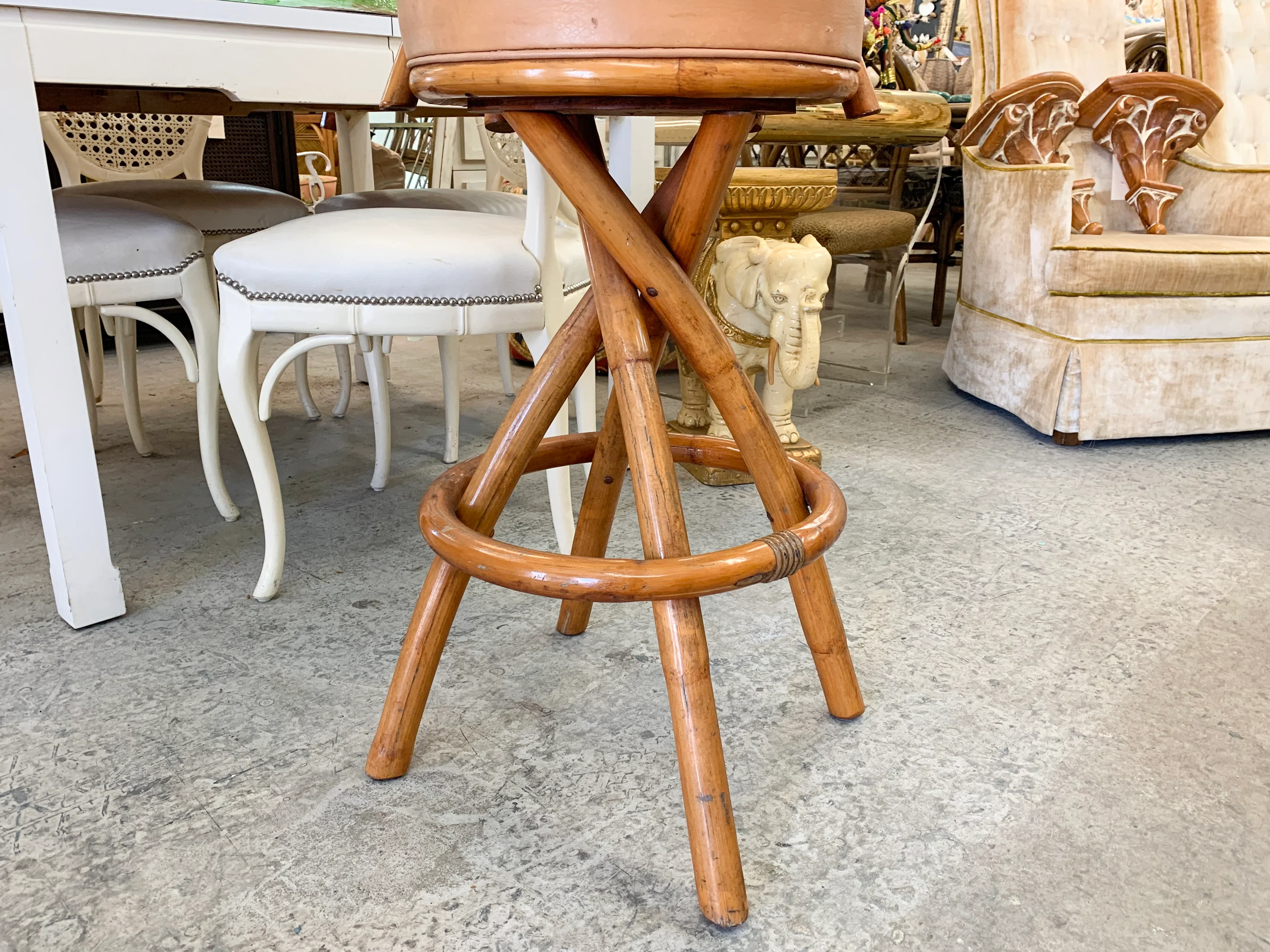 Pair of Island Style Bar Stools - Image 5
