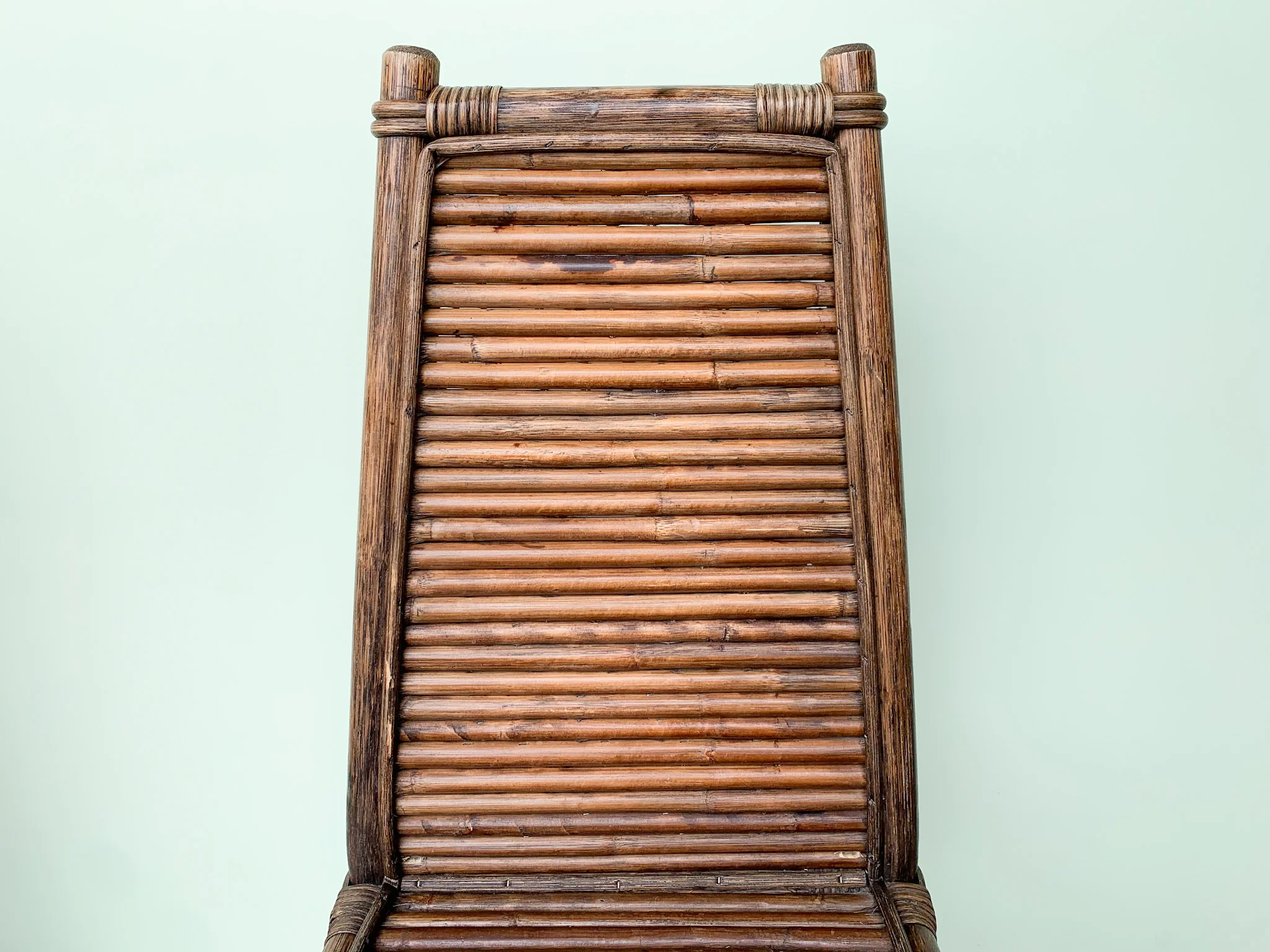 Pair of Italian Rattan Chairs - Image 4