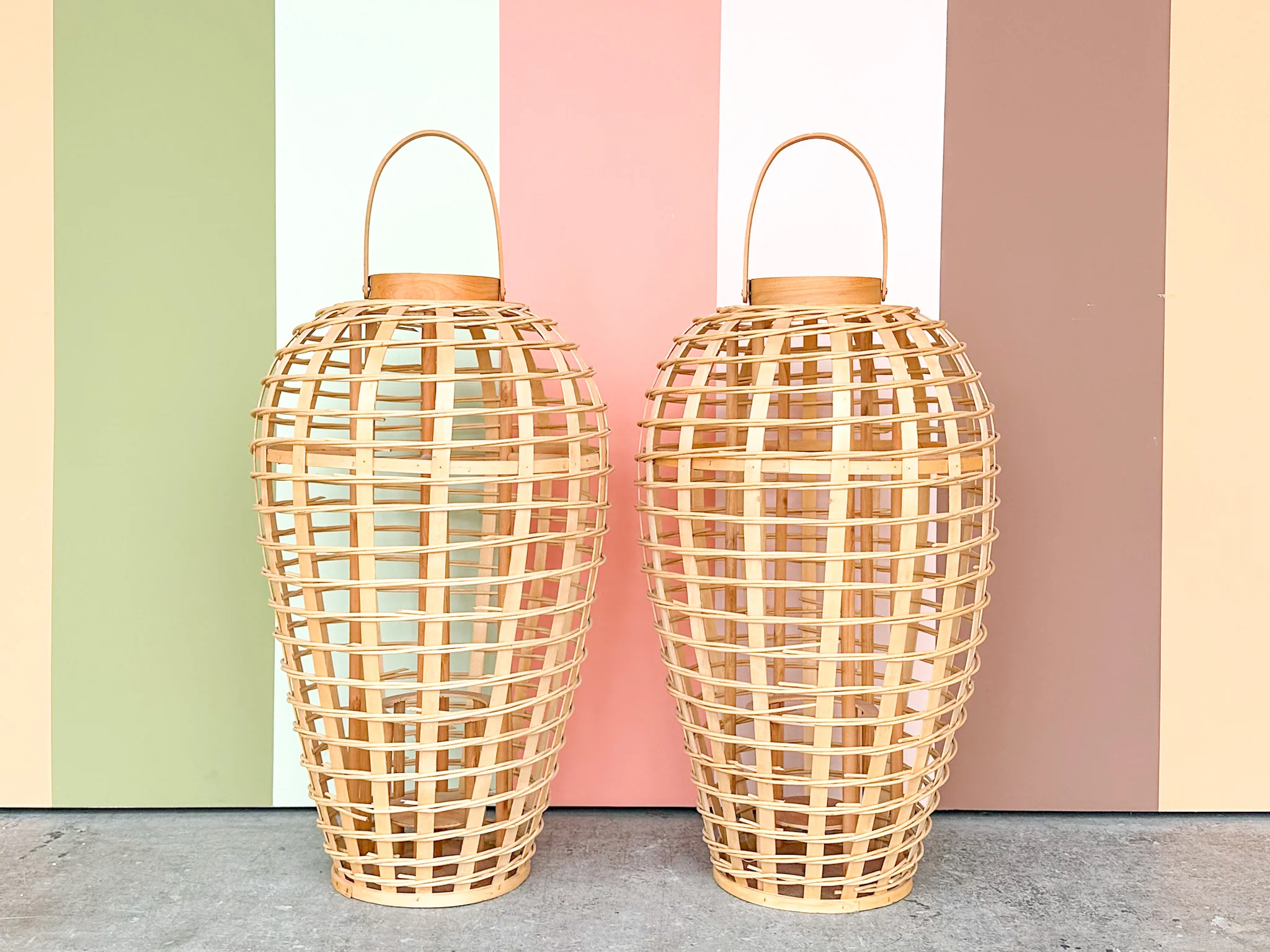 Pair of Large Amanda Lindroth Lanterns - Image 2