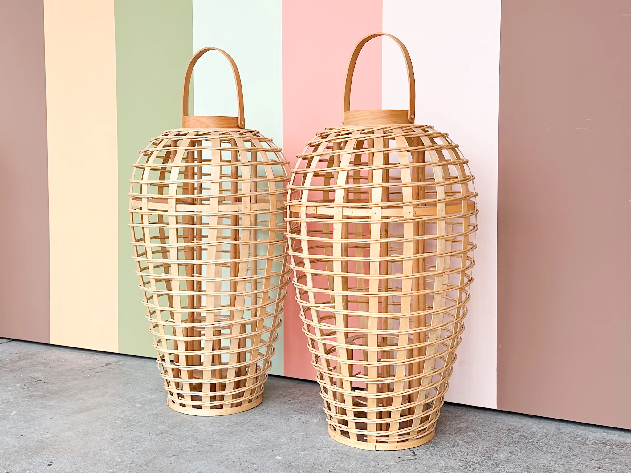 Pair of Large Amanda Lindroth Lanterns - Image 3