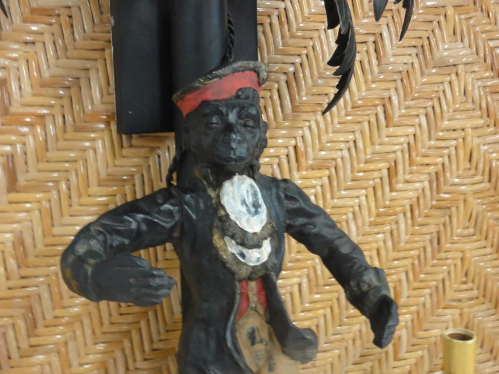 Pair of Large Palm Monkey Sconces - Image 9