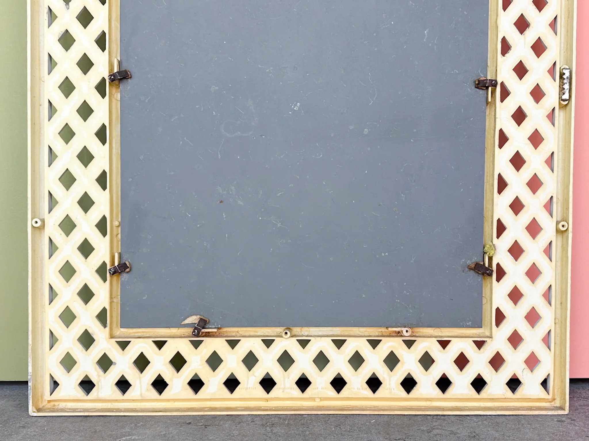 Pair of Lattice Love Mirrors - Image 9