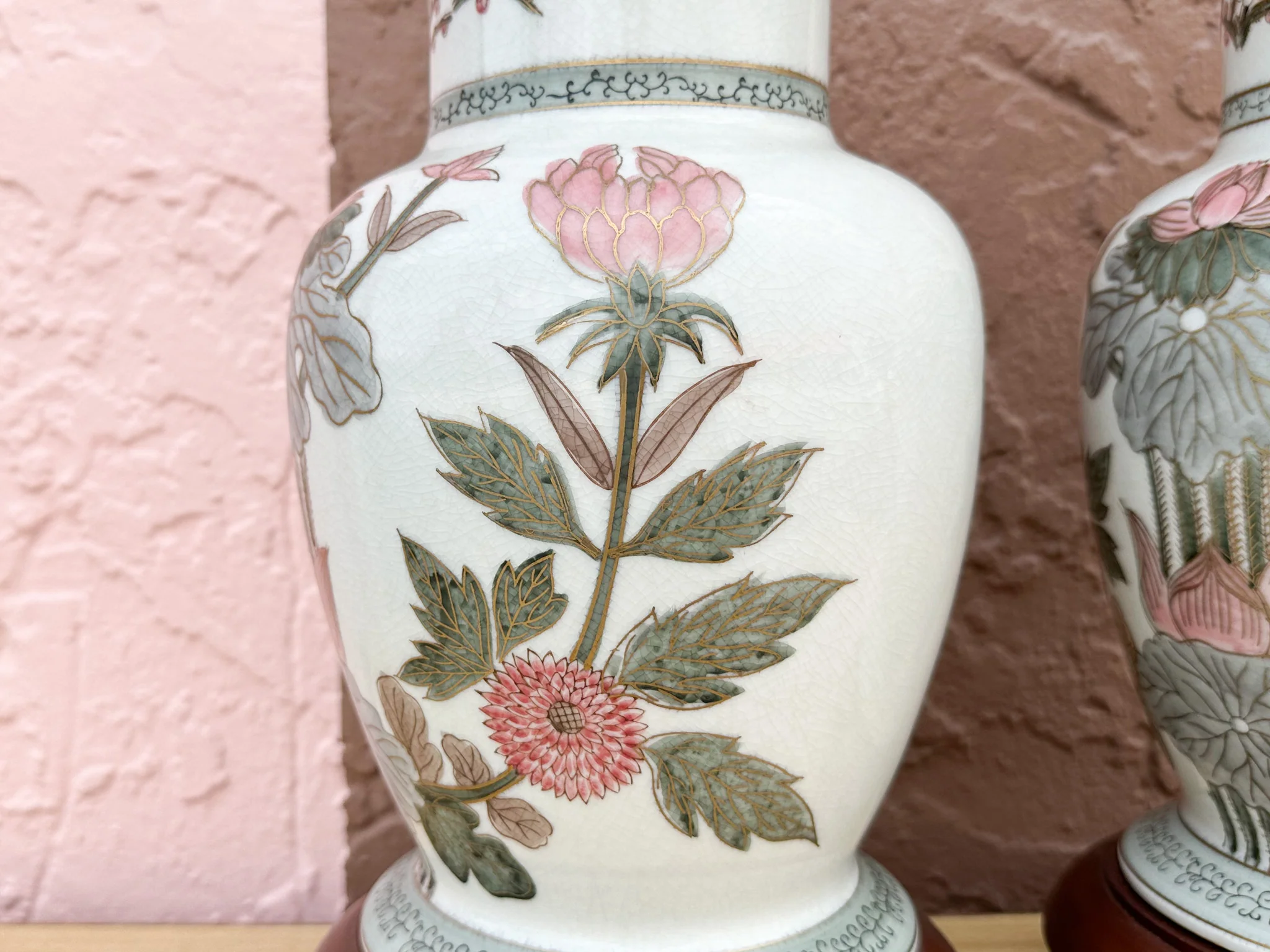 Pair of Lotus Lamps - Image 9