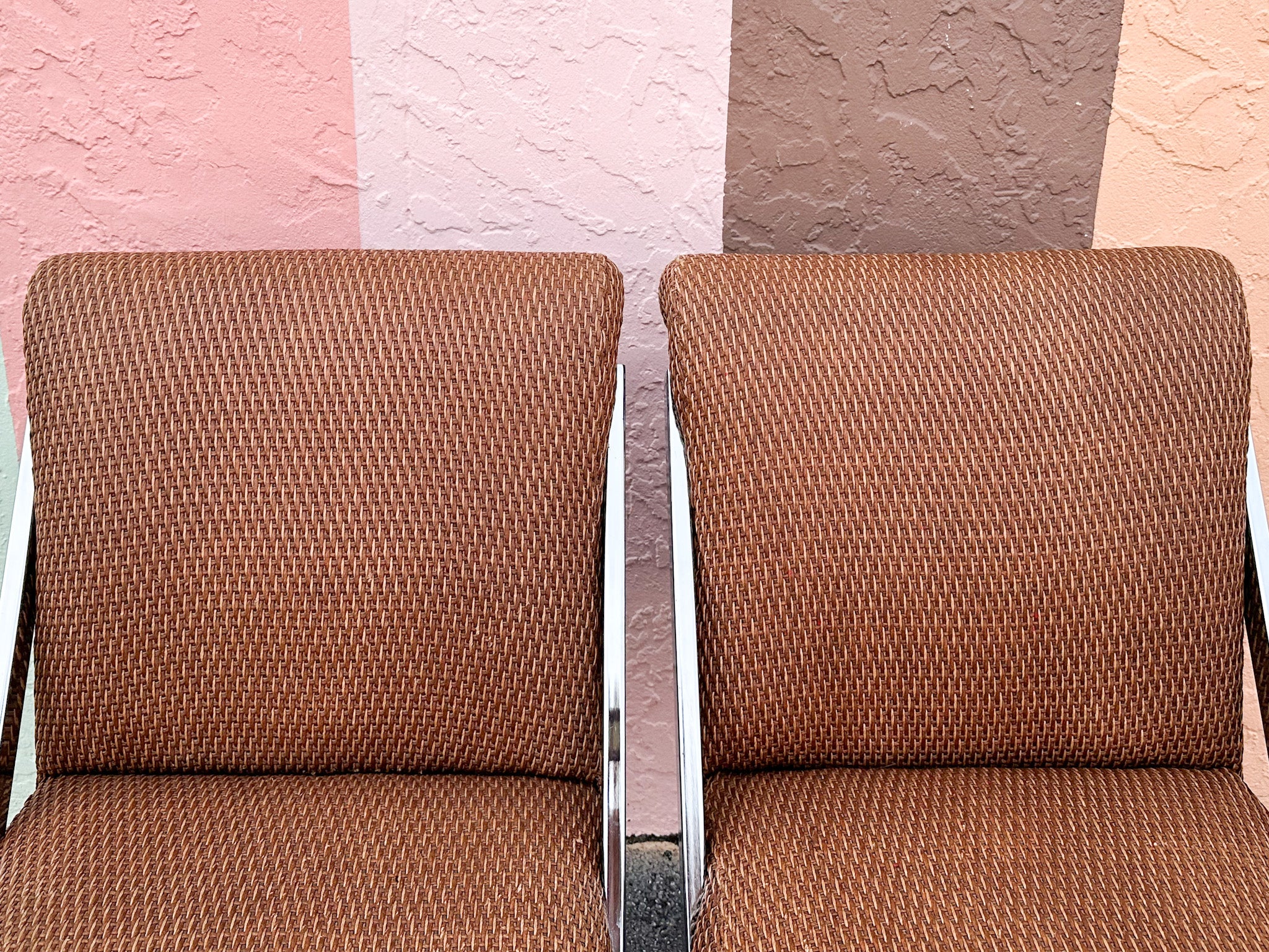 Pair of MCM Chrome Side Chairs - Image 11