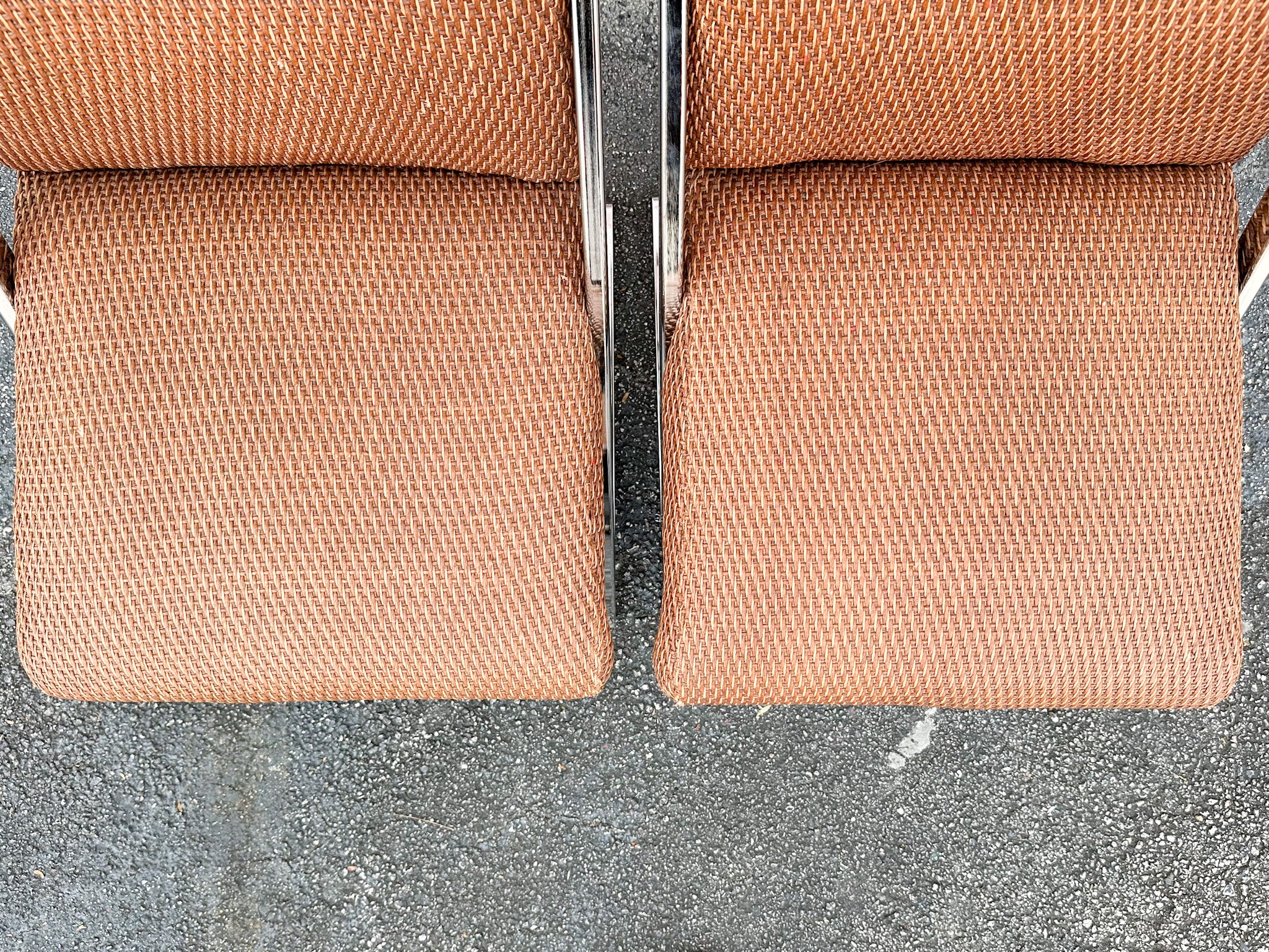 Pair of MCM Chrome Side Chairs - Image 12