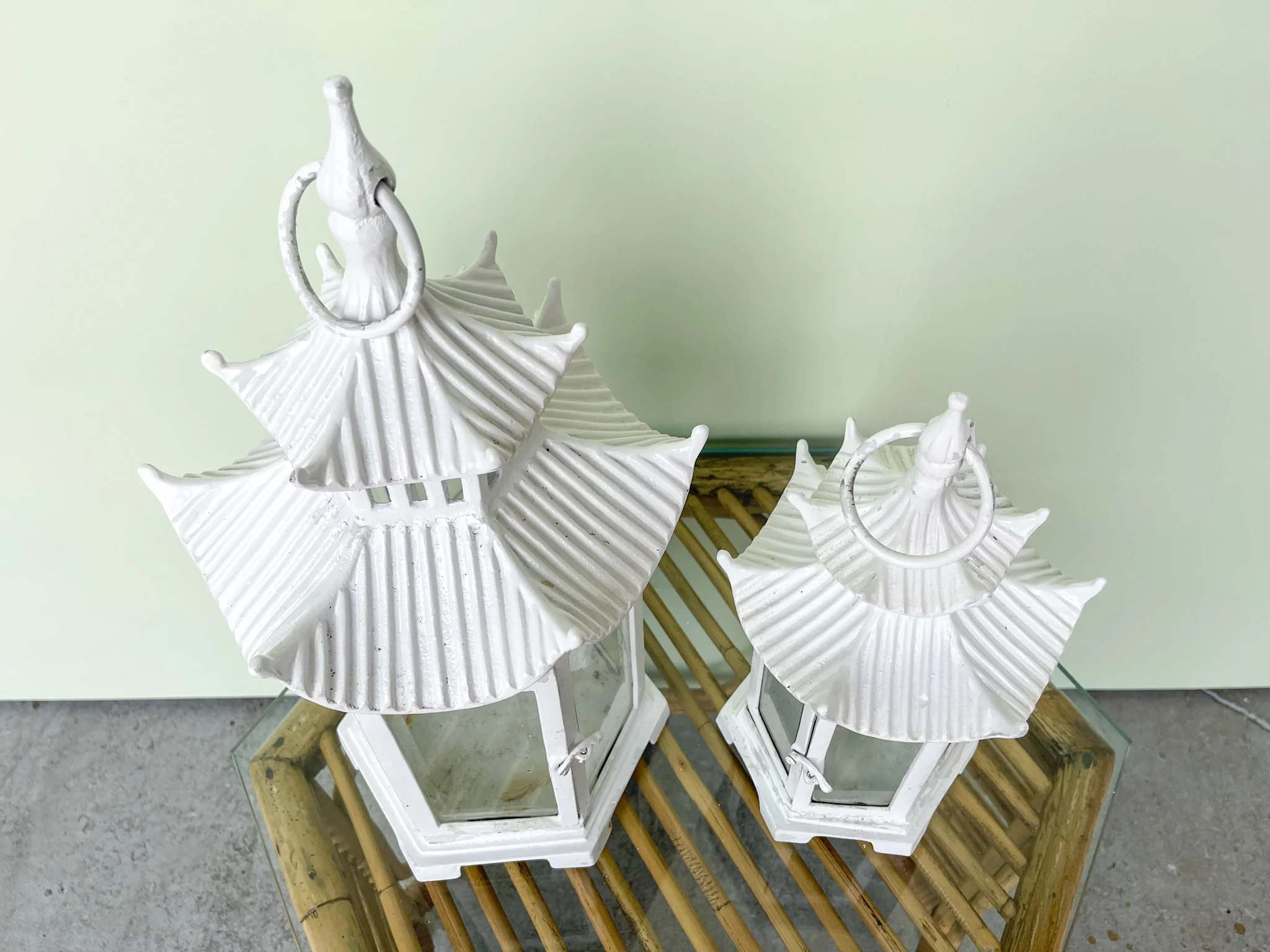 Pair of Pagoda Lanterns - Image 2