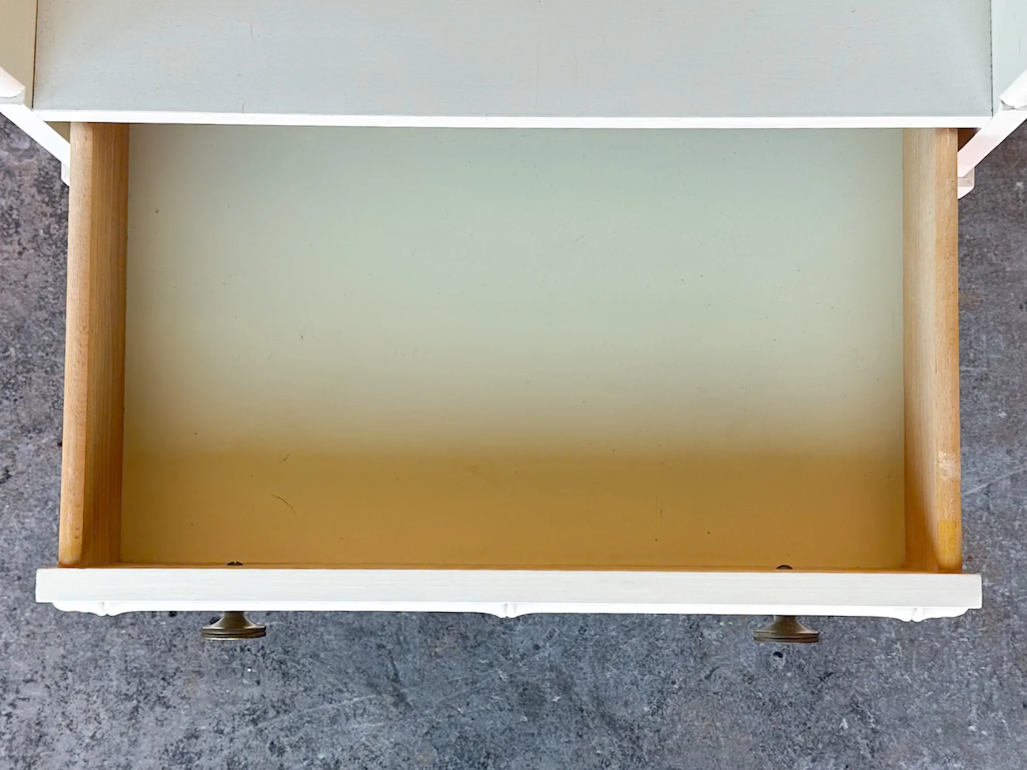 Pair of Palm Beach Chic Faux Bamboo Nightstands - Image 7