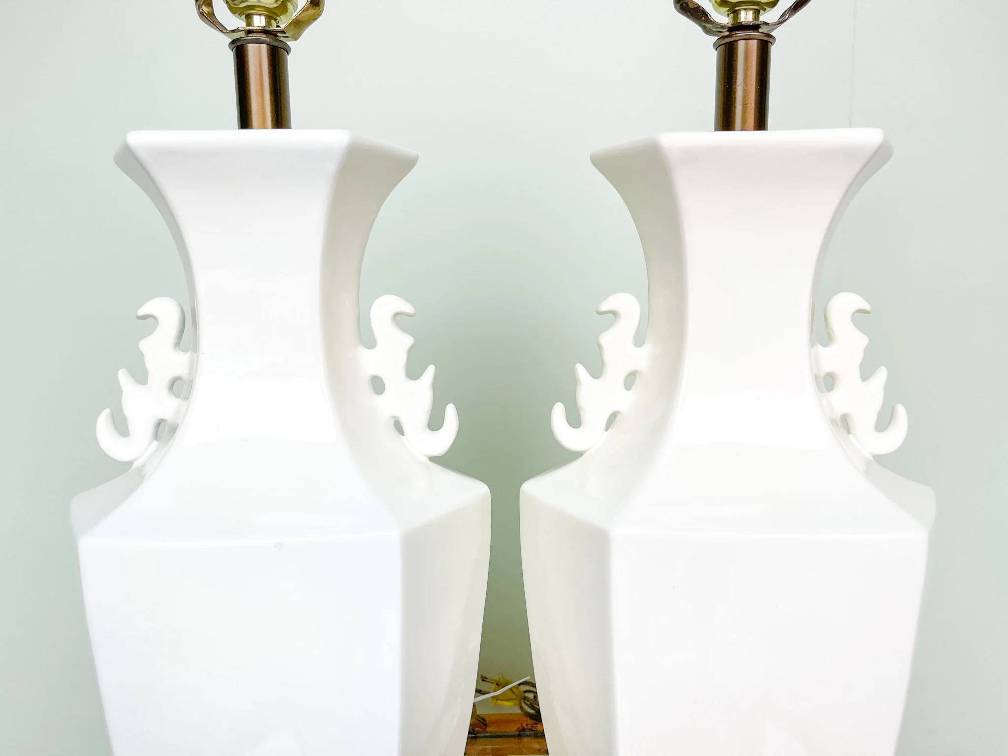 Pair of Palm Beach Chinoiserie Lamps - Image 3