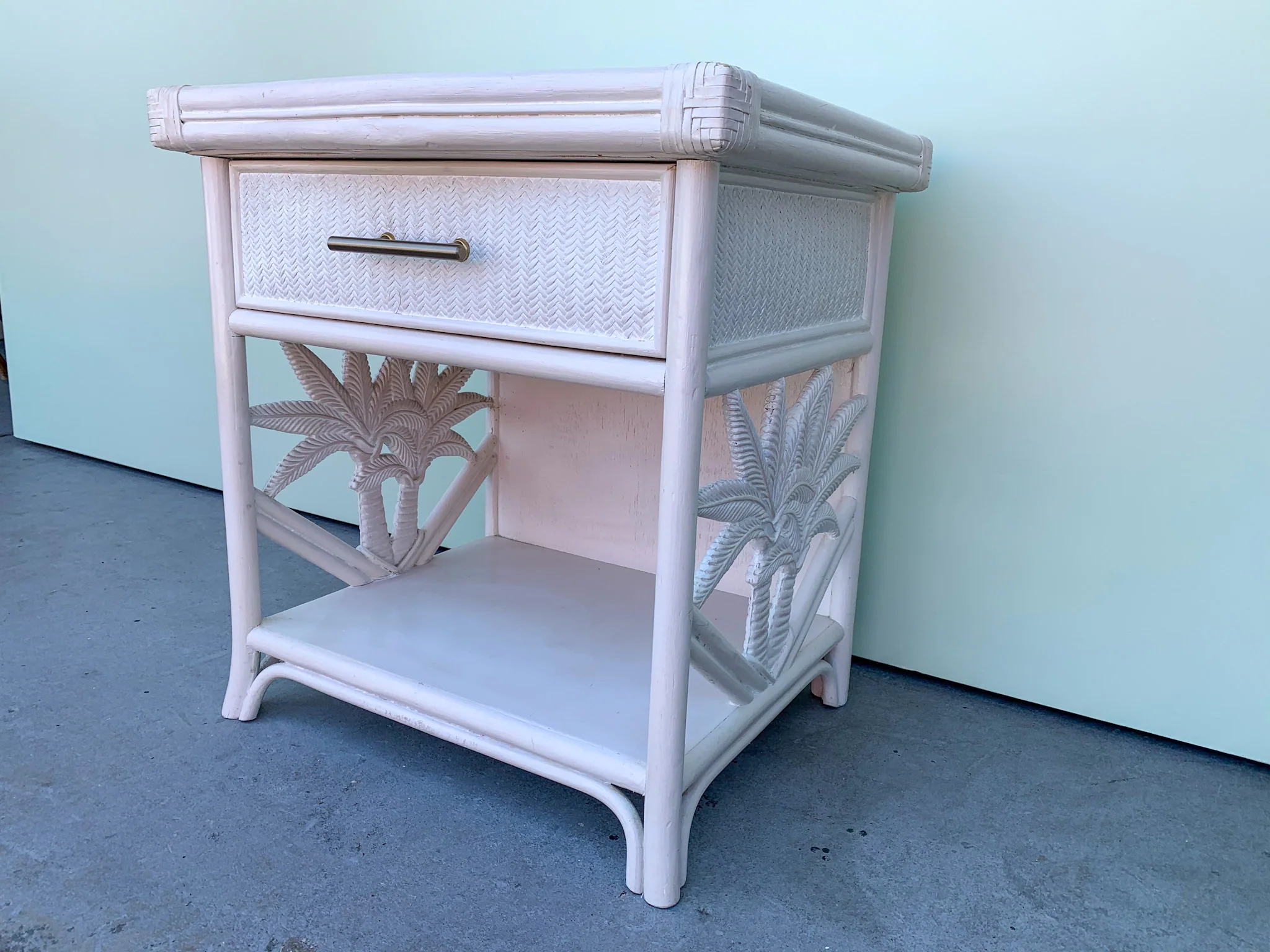Pair of Palm Tree Nightstands - Image 5