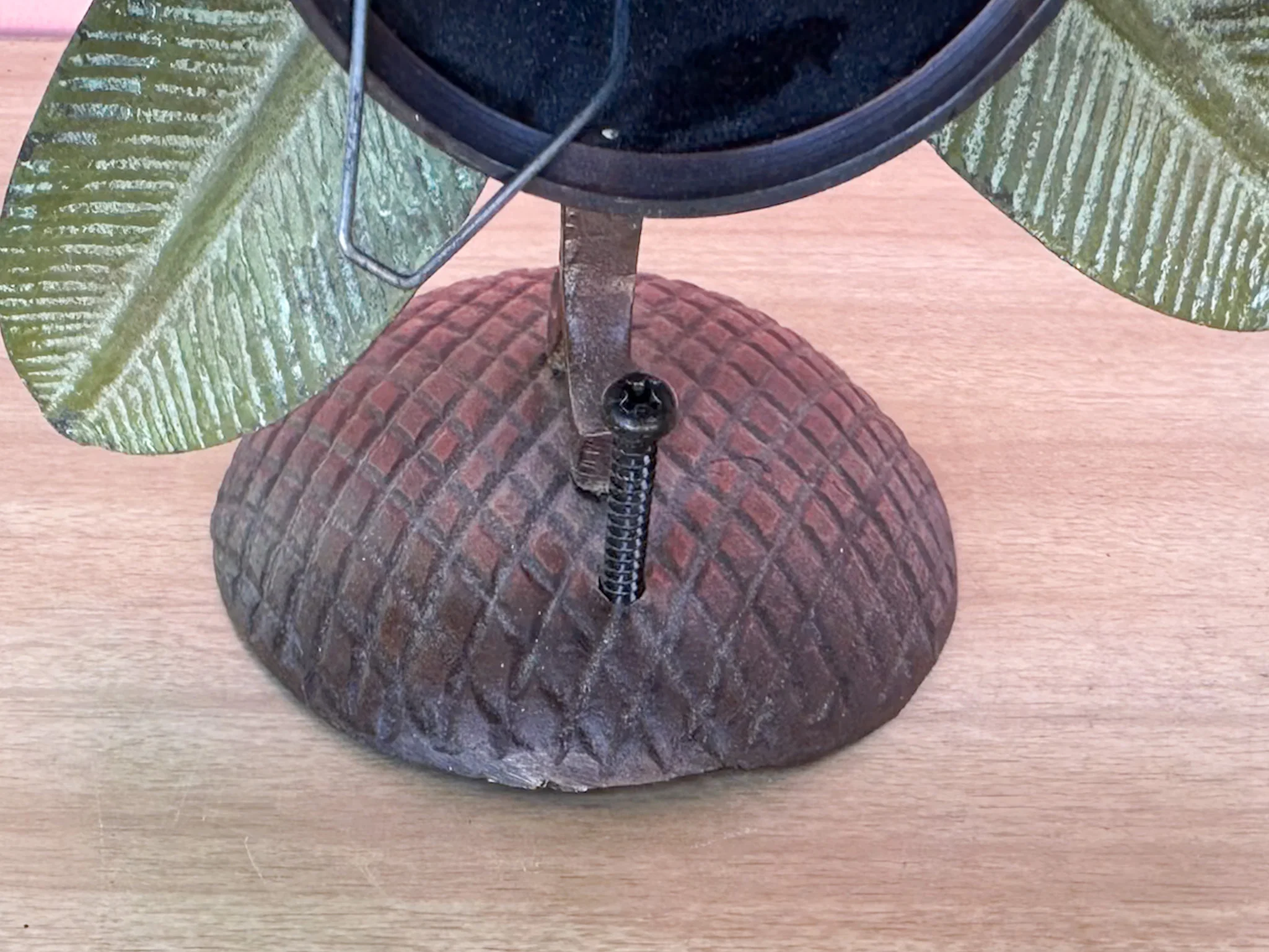 Pair of Palm Tree Wall Sconces - Image 4