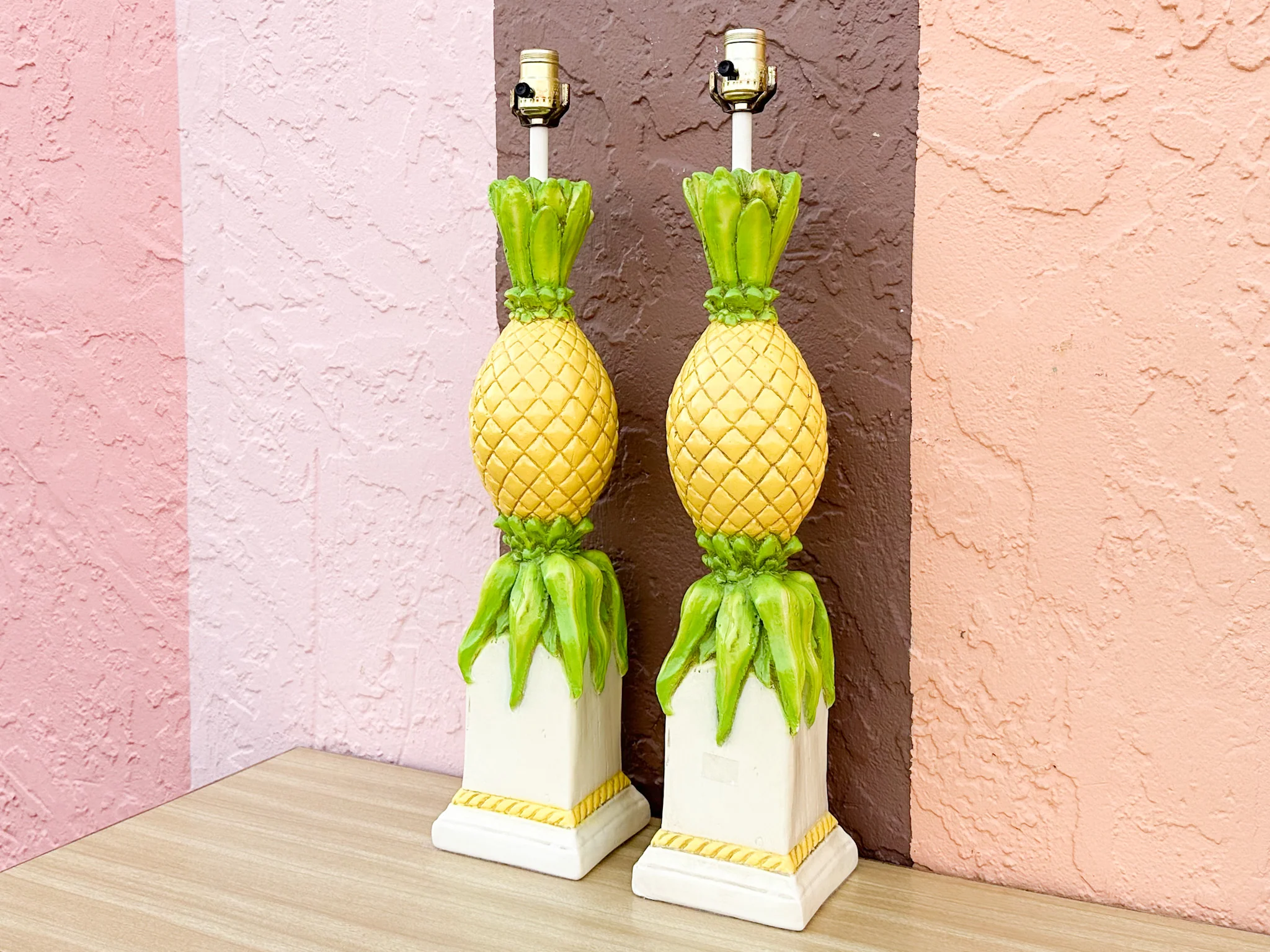 Pair of Perfect Pineapple Lamps - Image 5