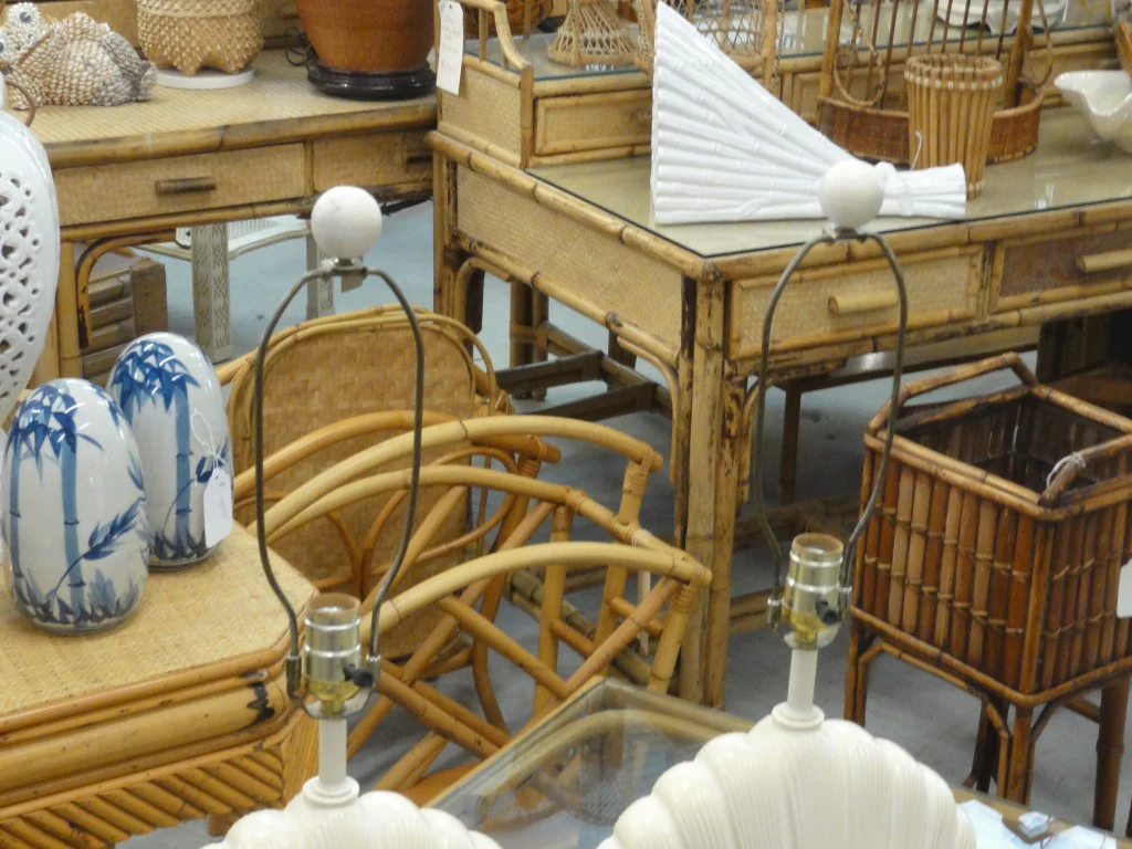 Pair of Plaster Clam Shell Lamps - Image 6