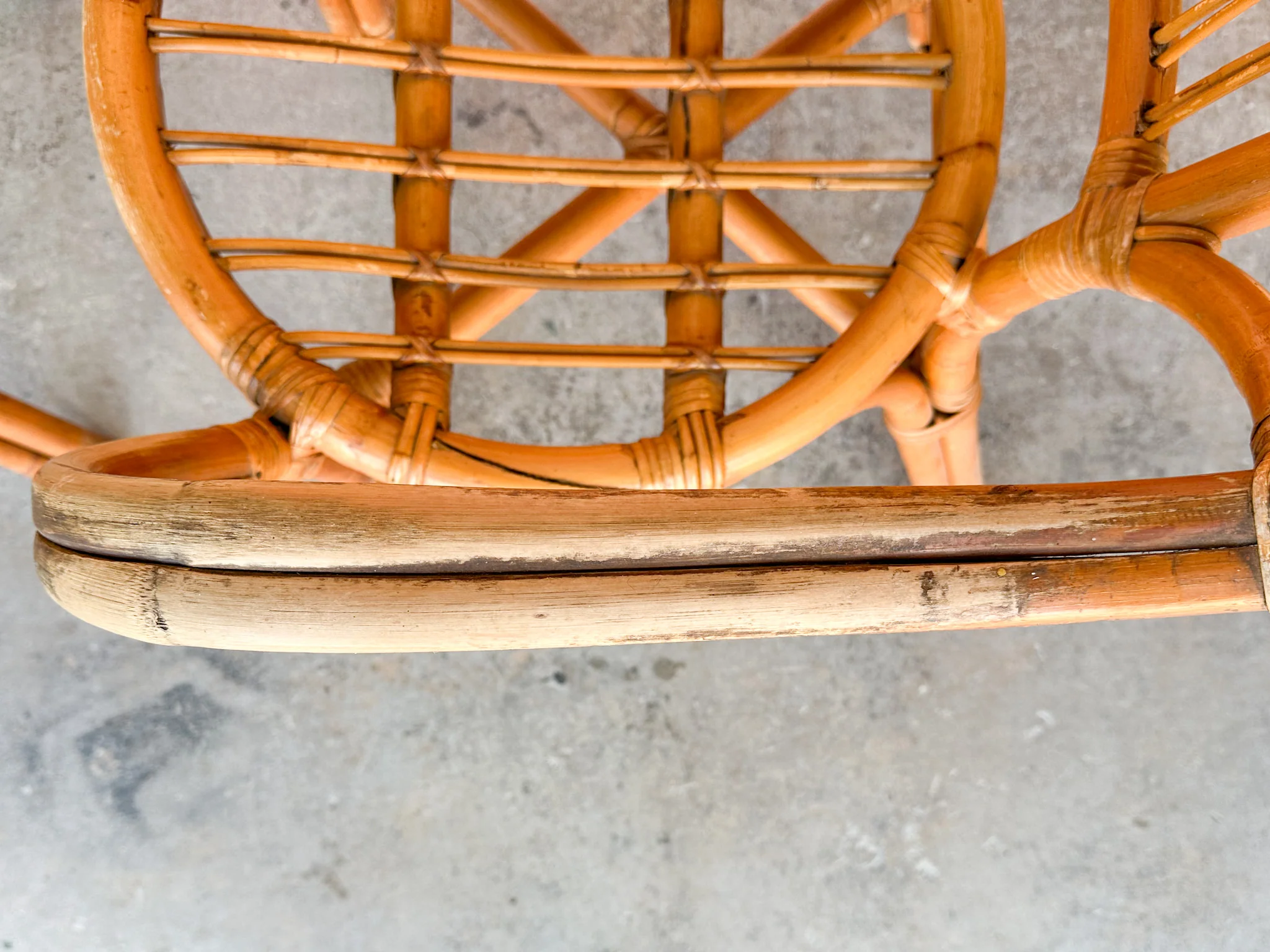 Pair of Cute Rattan Arm Chairs - Image 10
