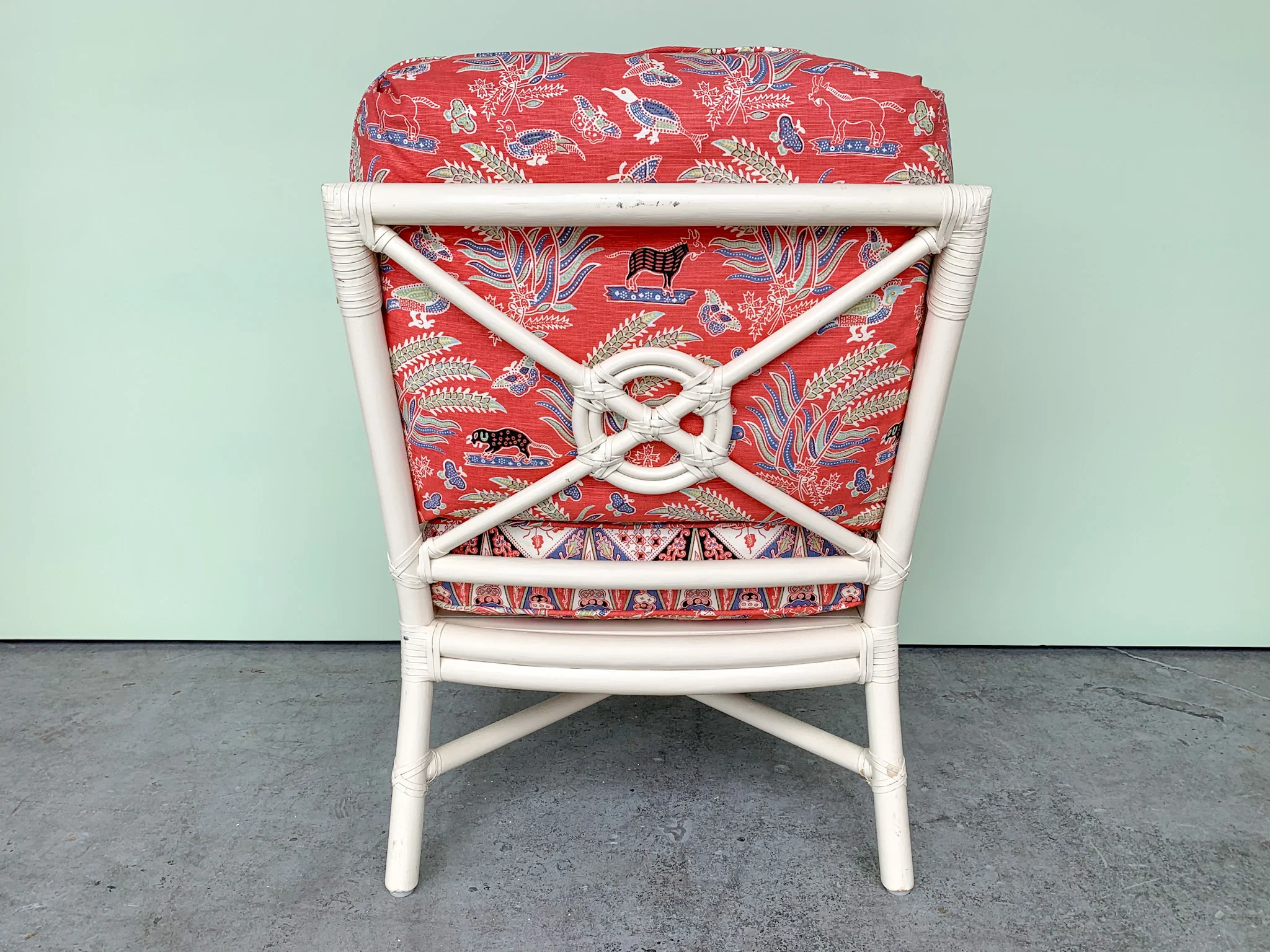 Pair of Rattan McGuire Lounge Chairs - Image 6