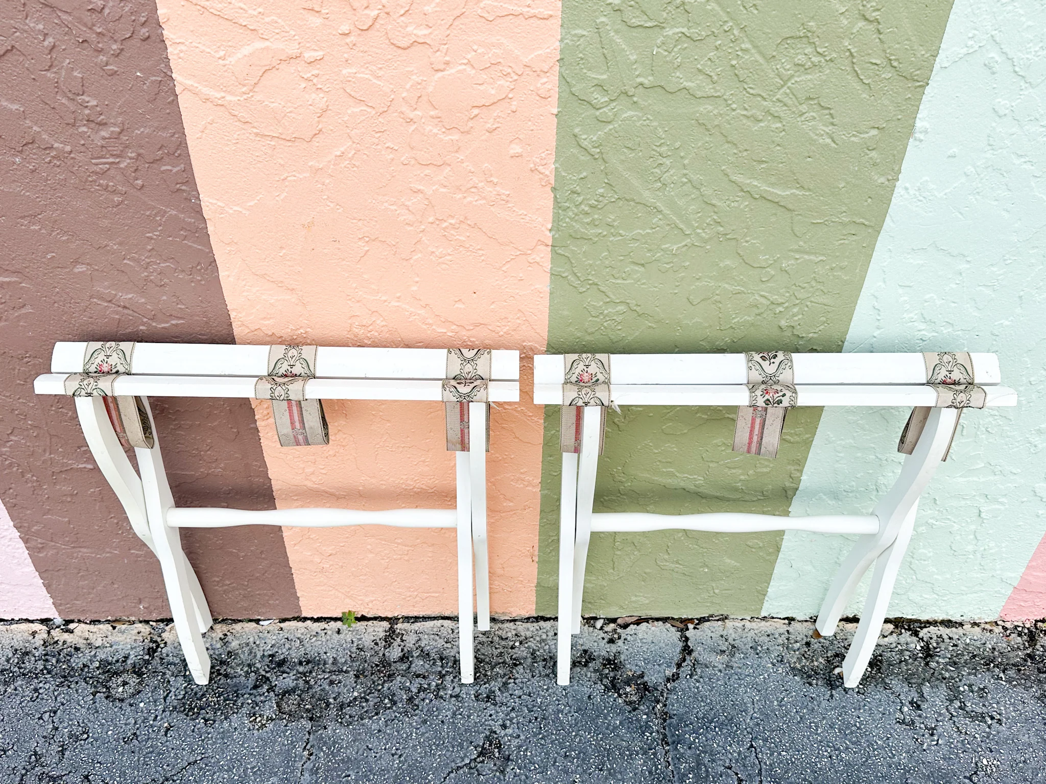 Pair of Ribbon Luggage Racks - Image 10