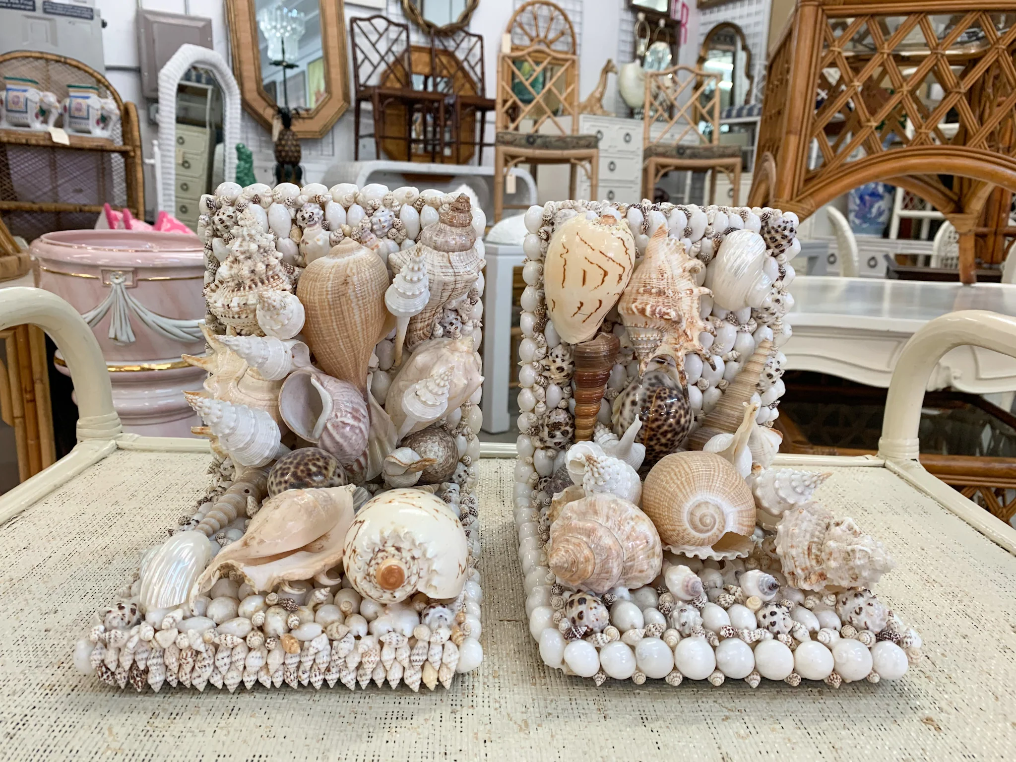 Pair of Seashell Bookends - Image 3