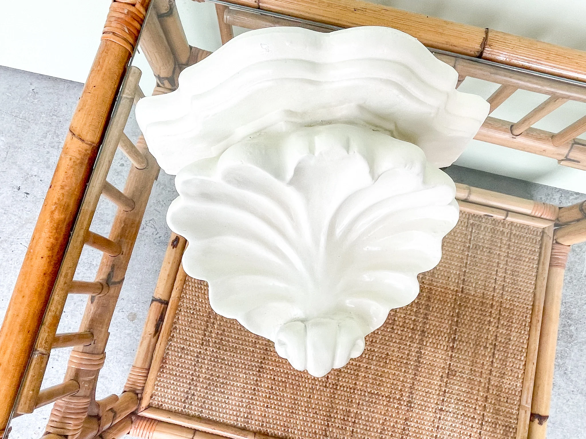Pair of Seashell Wall Sconces - Image 3