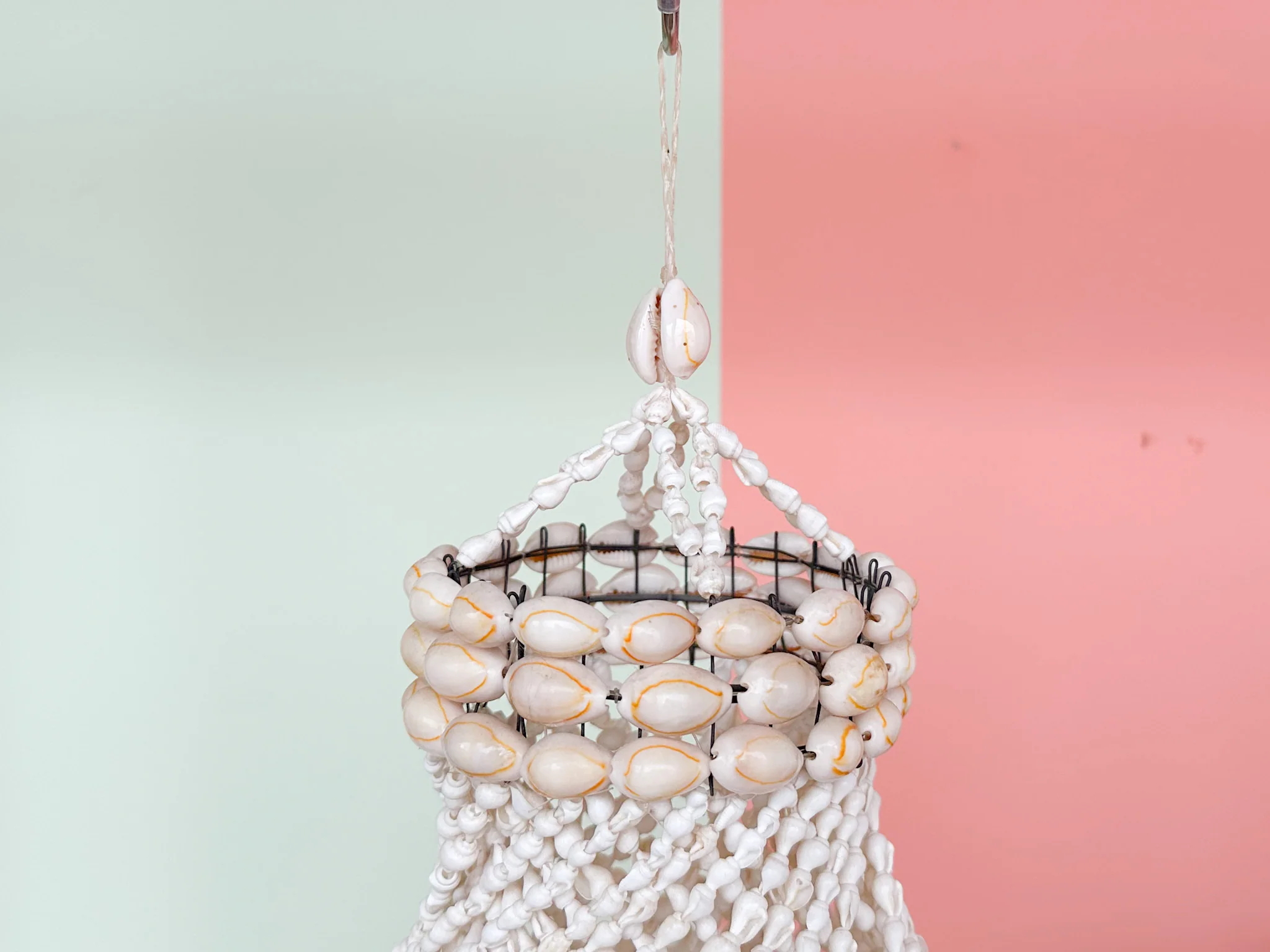Pair of Shell Chandeliers - Image 5