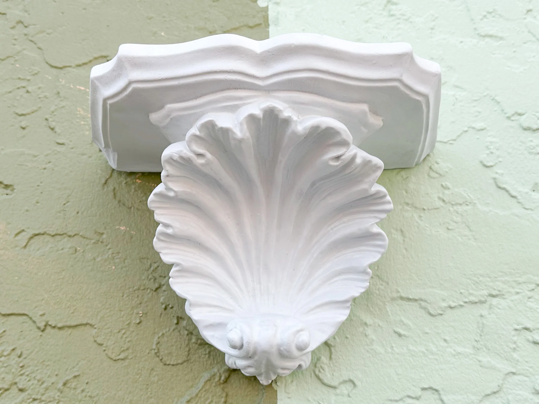 Pair of Shell Wall Shelves - Image 6