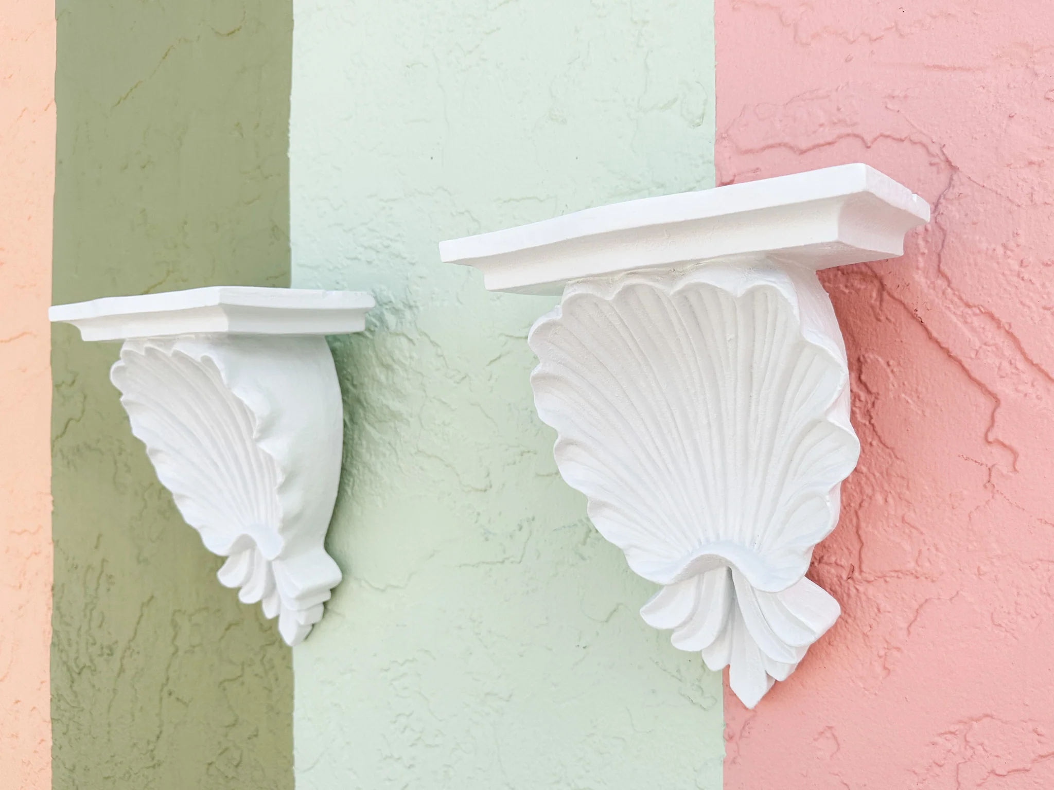Pair of Shellegance Wall Shelves - Image 2