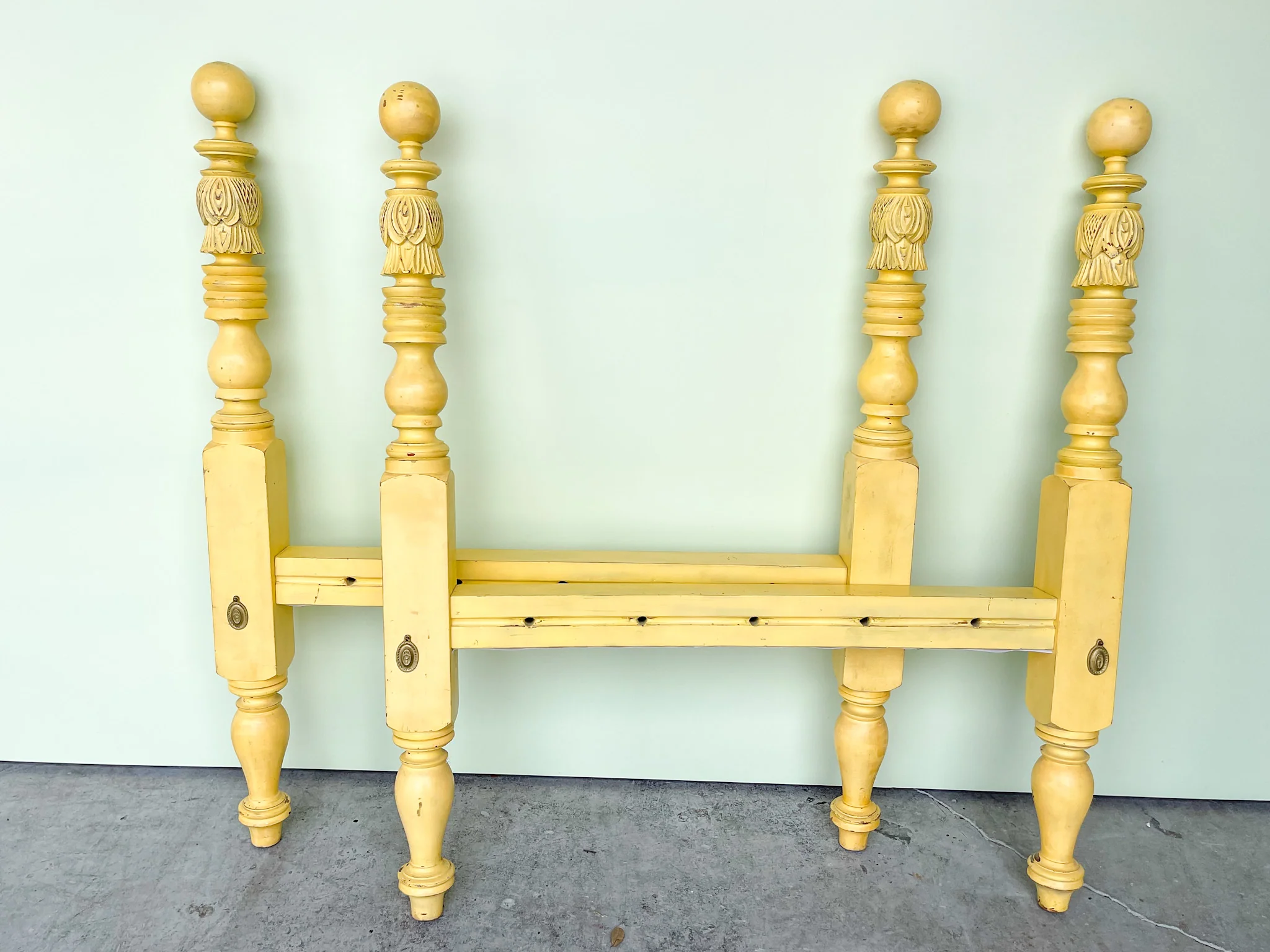 Pair of Twin Tassel Headboards