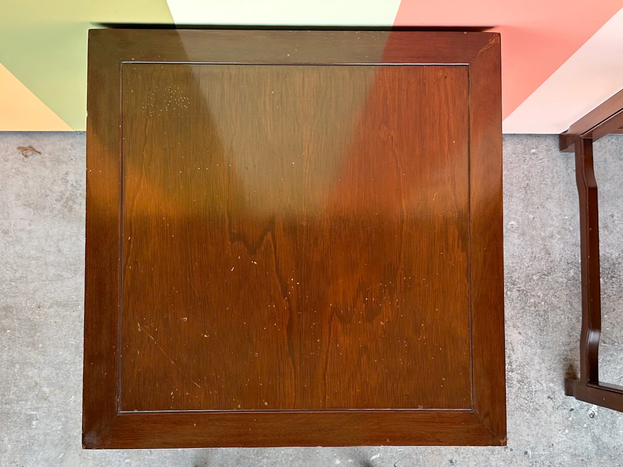 Pair of Wood Ming Style Side Tables - Image 5