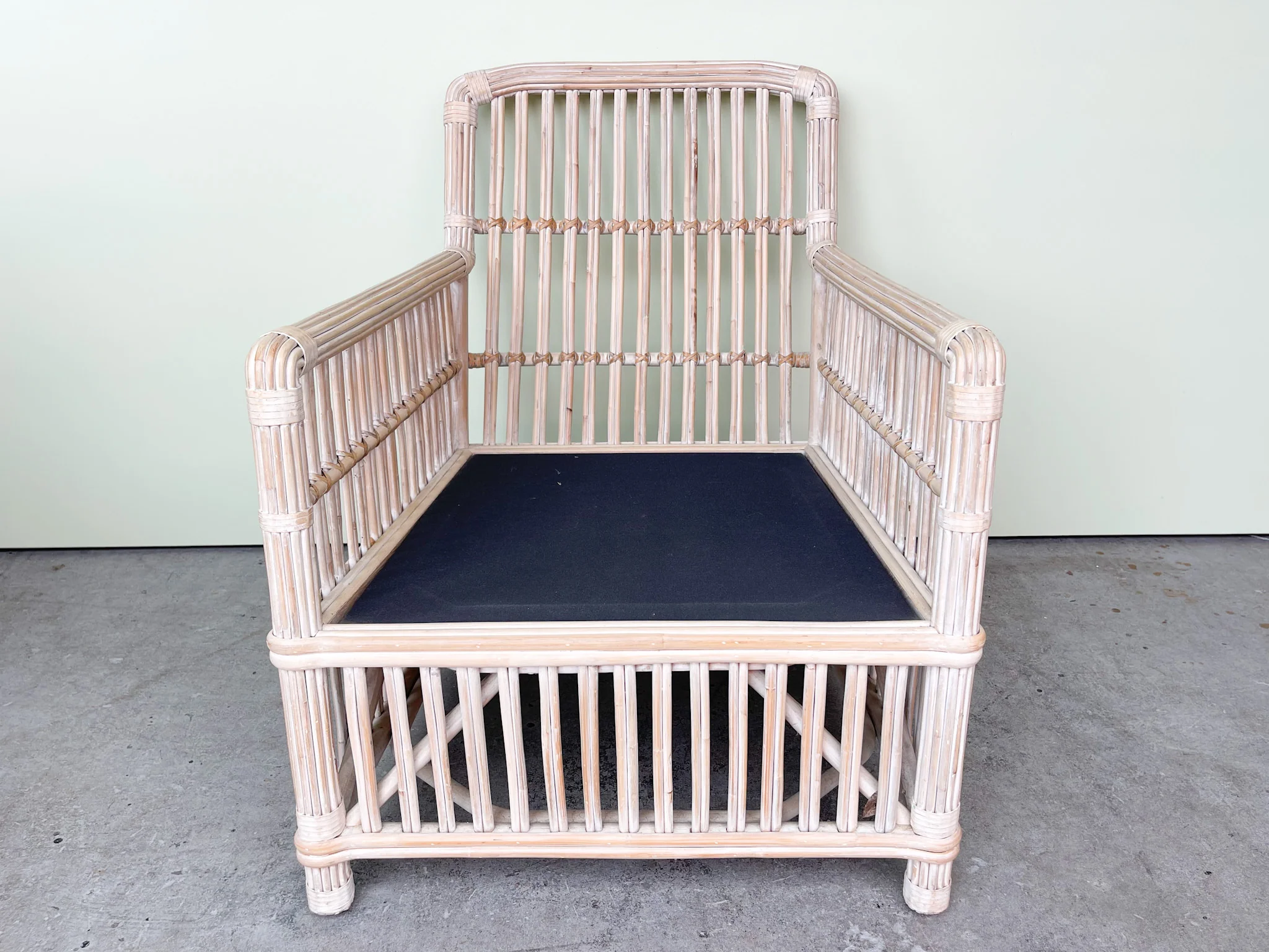 Palecek Rattan Lounge Chair