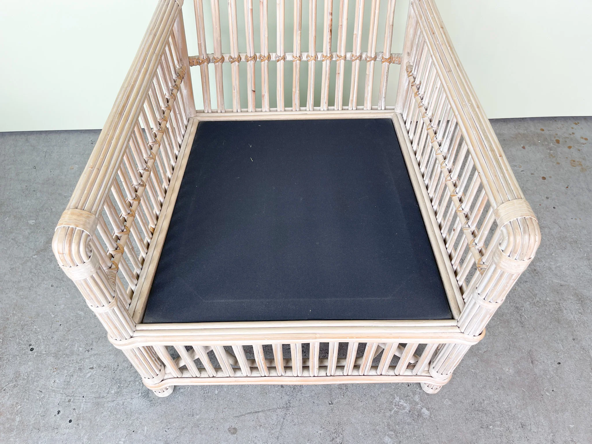Palecek Rattan Lounge Chair - Image 2