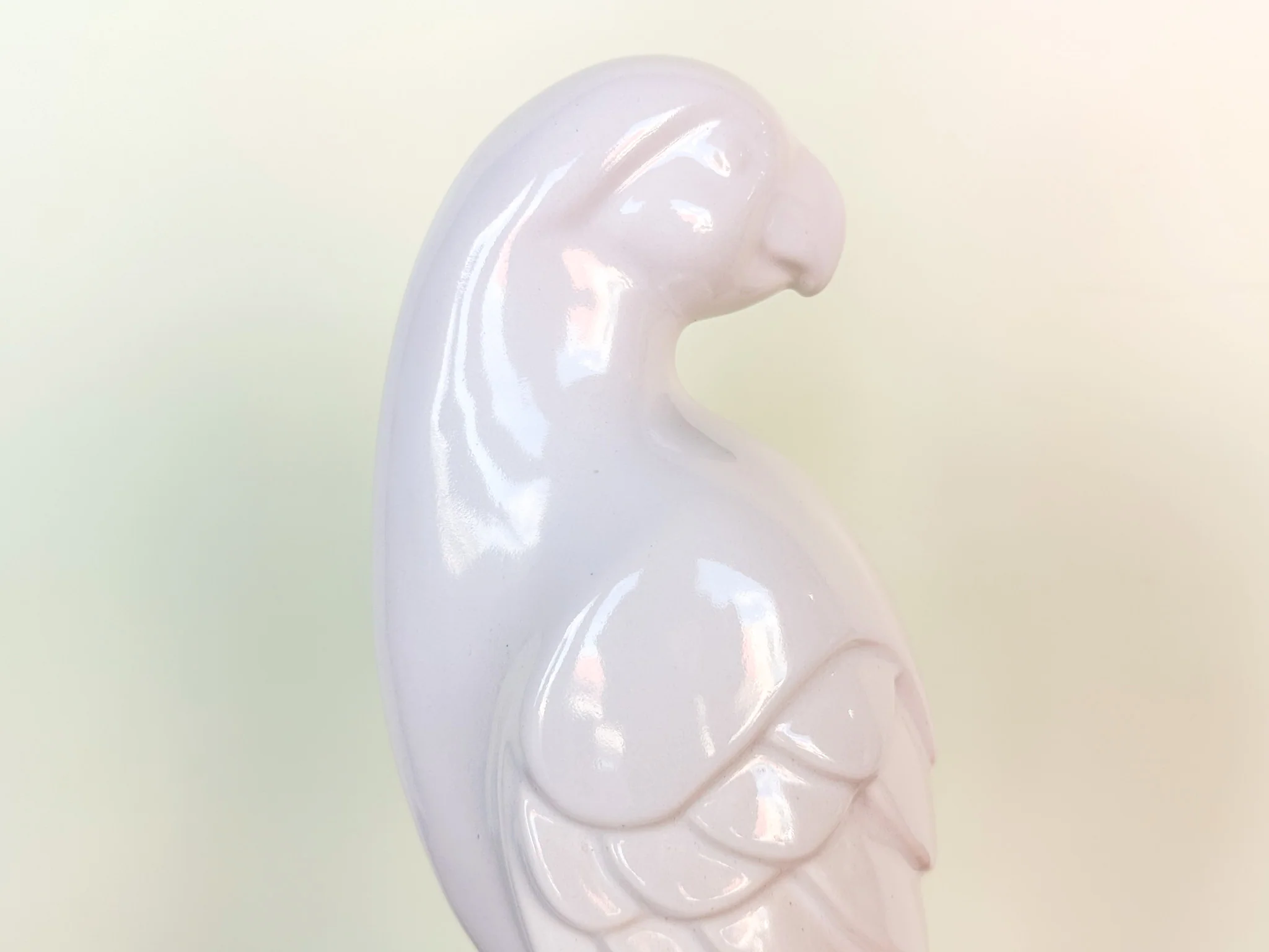 Palm Beach Chic Haeger Ceramic Parrot - Image 4
