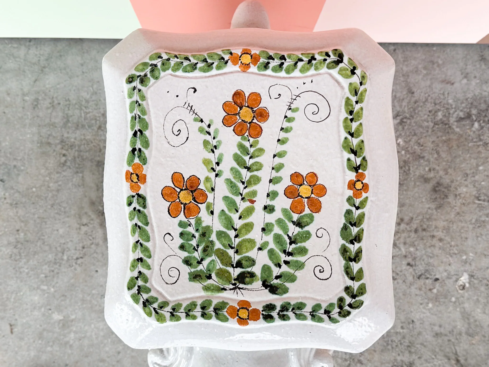 Palm Beach Chic Elephant Garden Seat - Image 7