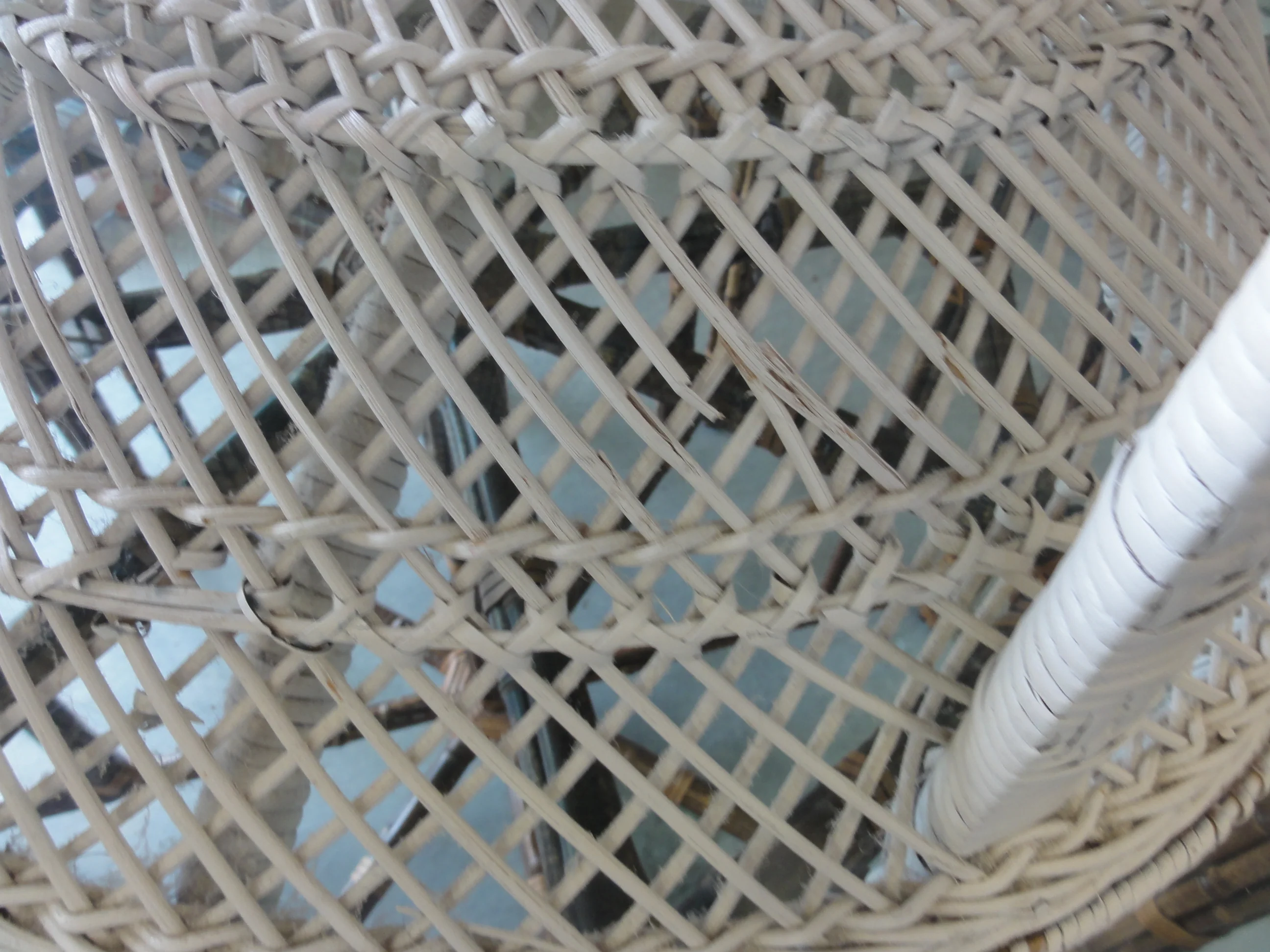 Palm Beach Chic Rattan Fan Back Chair - Image 8