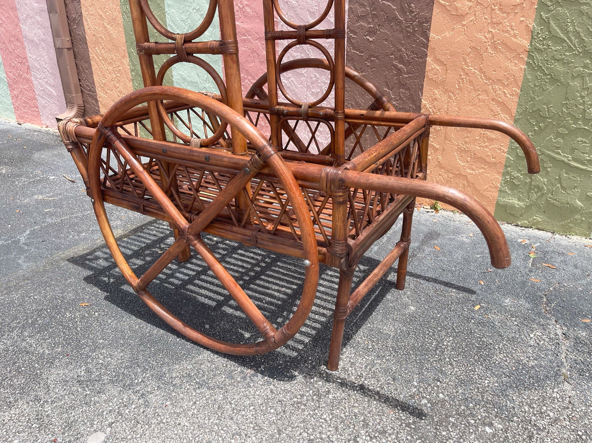 Palm Beach Chic Rattan Rickshaw - Image 5