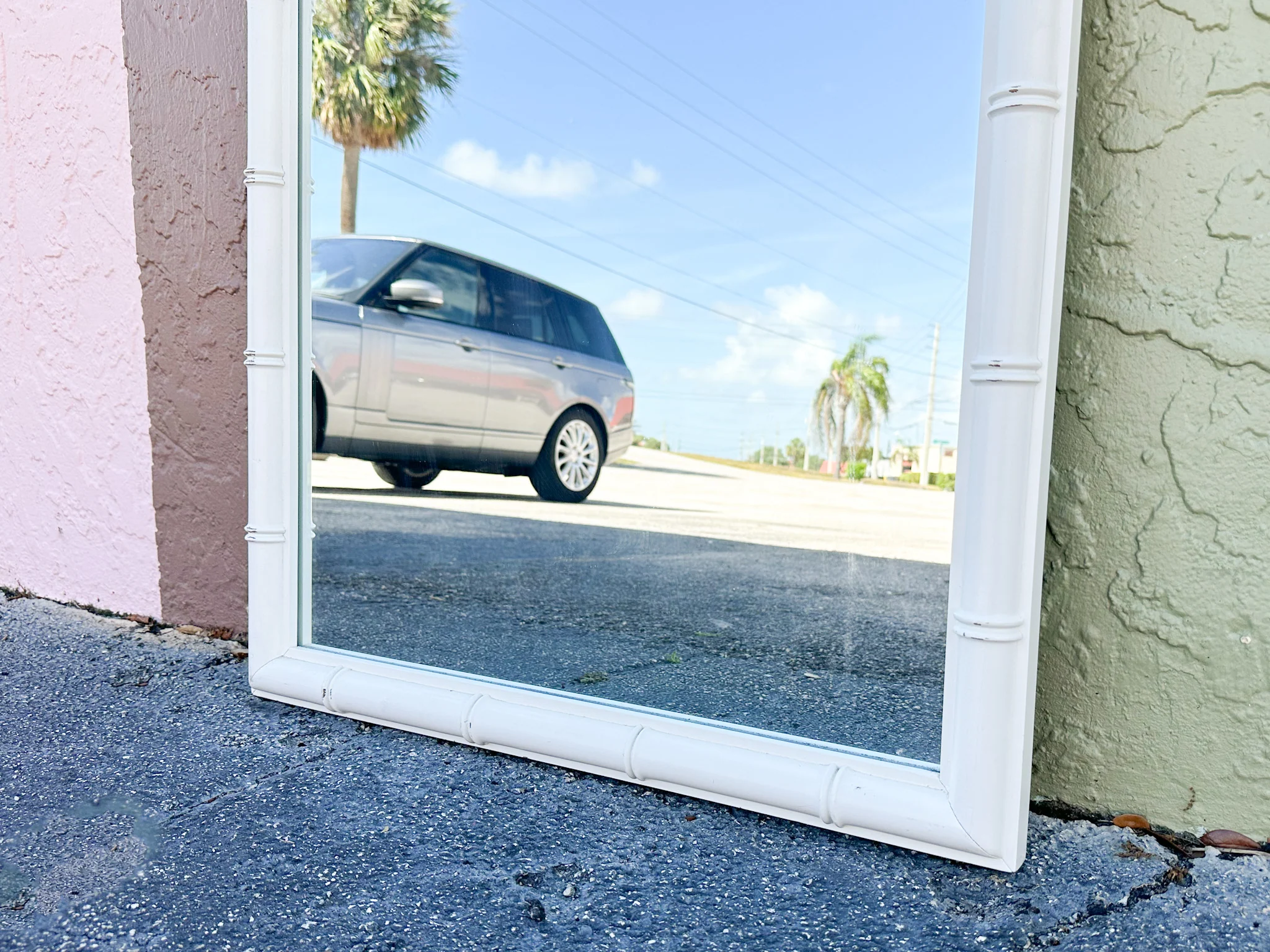 Palm Beach Faux Bamboo Chippendale Mirror - Image 5
