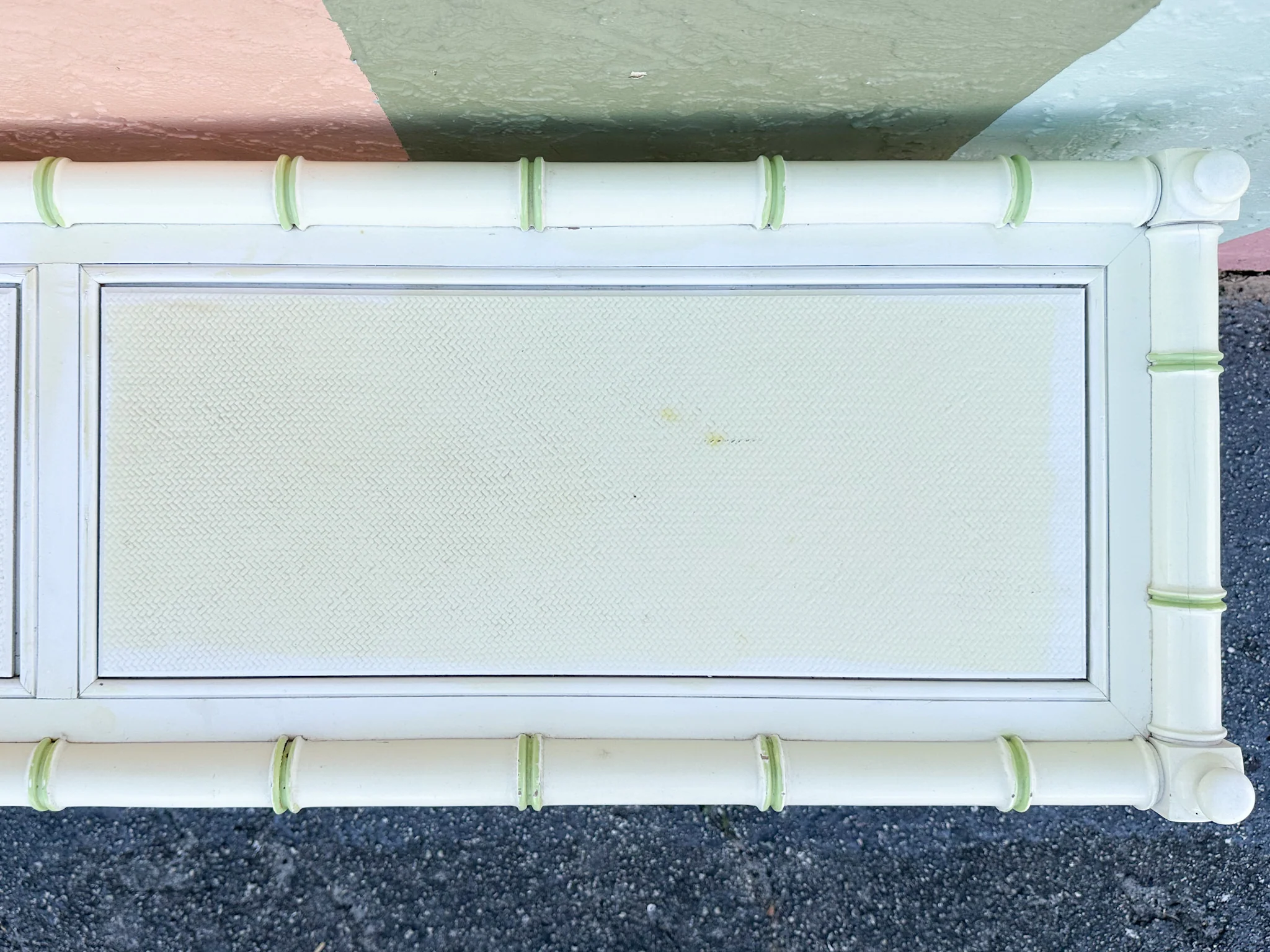 Thomasville Faux Bamboo Console - Image 6