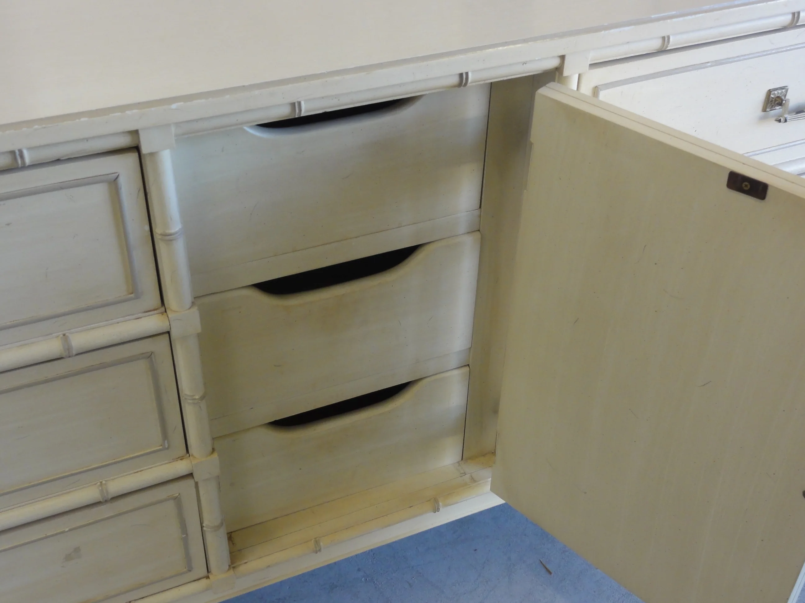 Palm Beach Faux Bamboo Dresser - Image 6