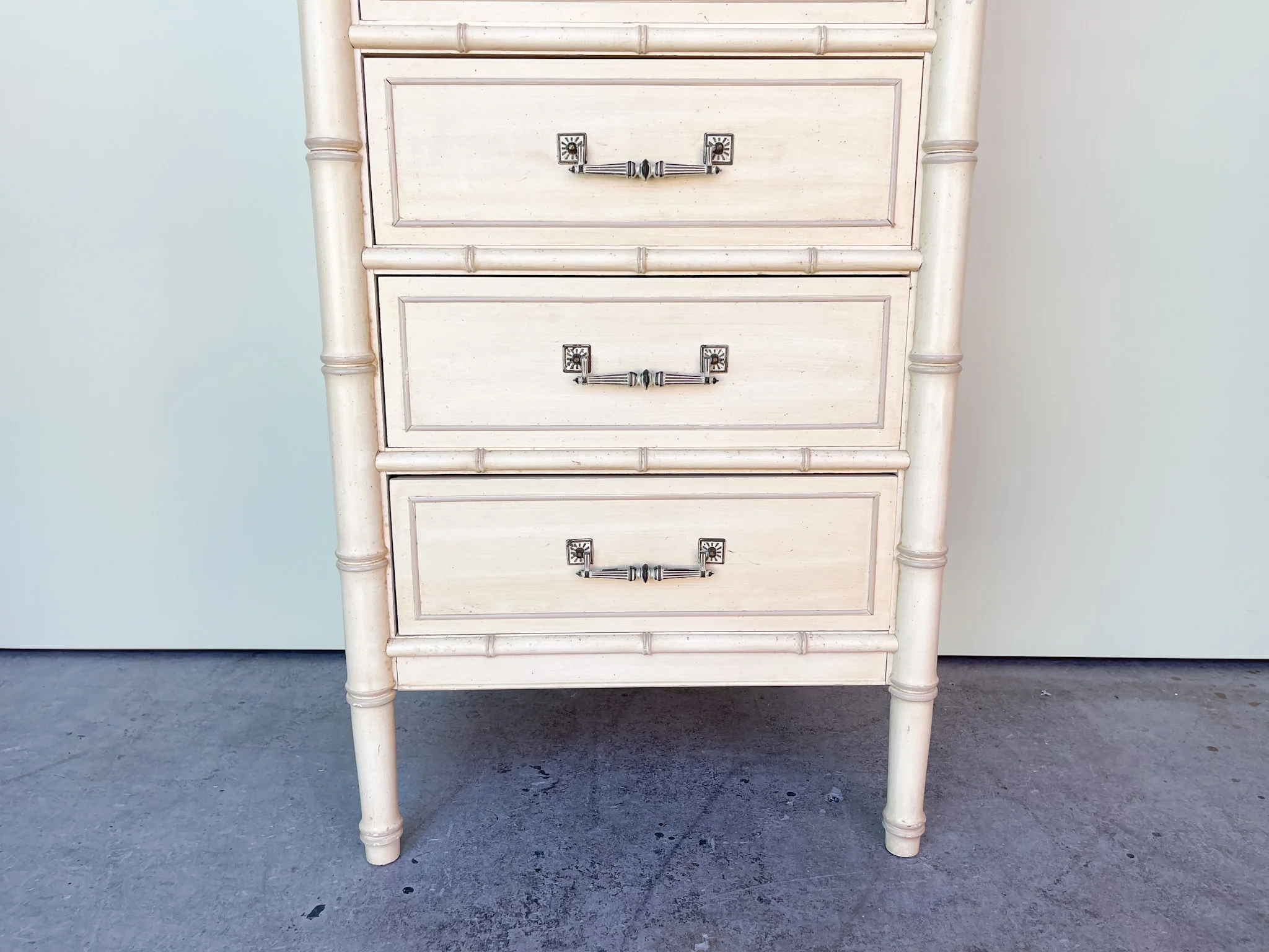 Palm Beach Faux Bamboo Lingerie Chest - Image 3