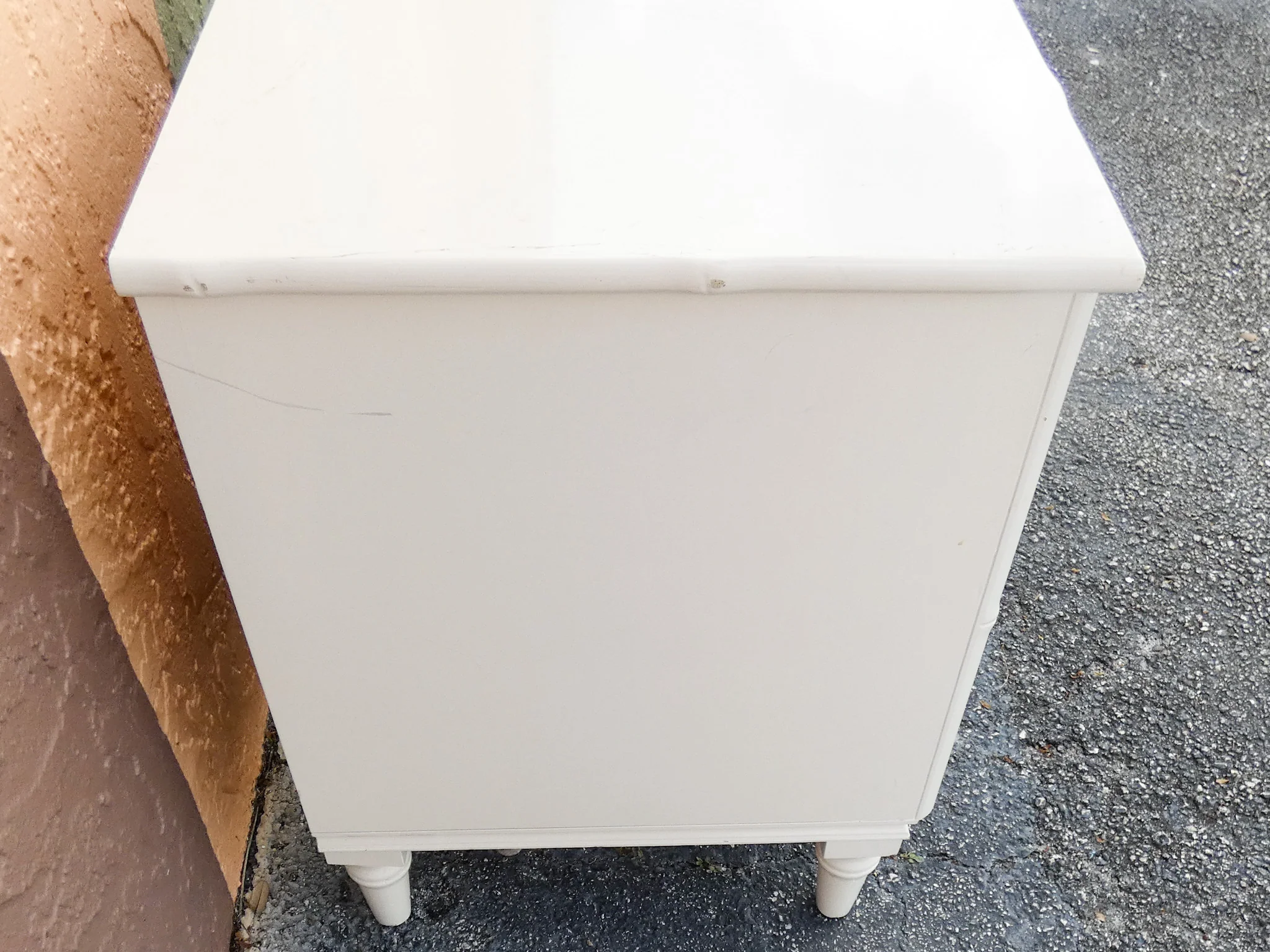 Palm Beach Faux Bamboo Nightstand - Image 4
