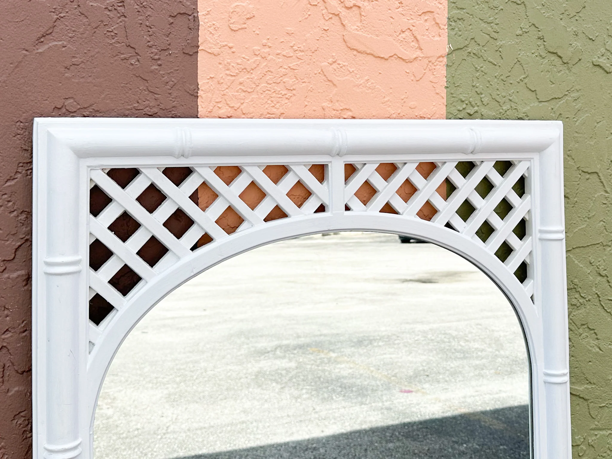Palm Beach Lattice Love Mirror - Image 6
