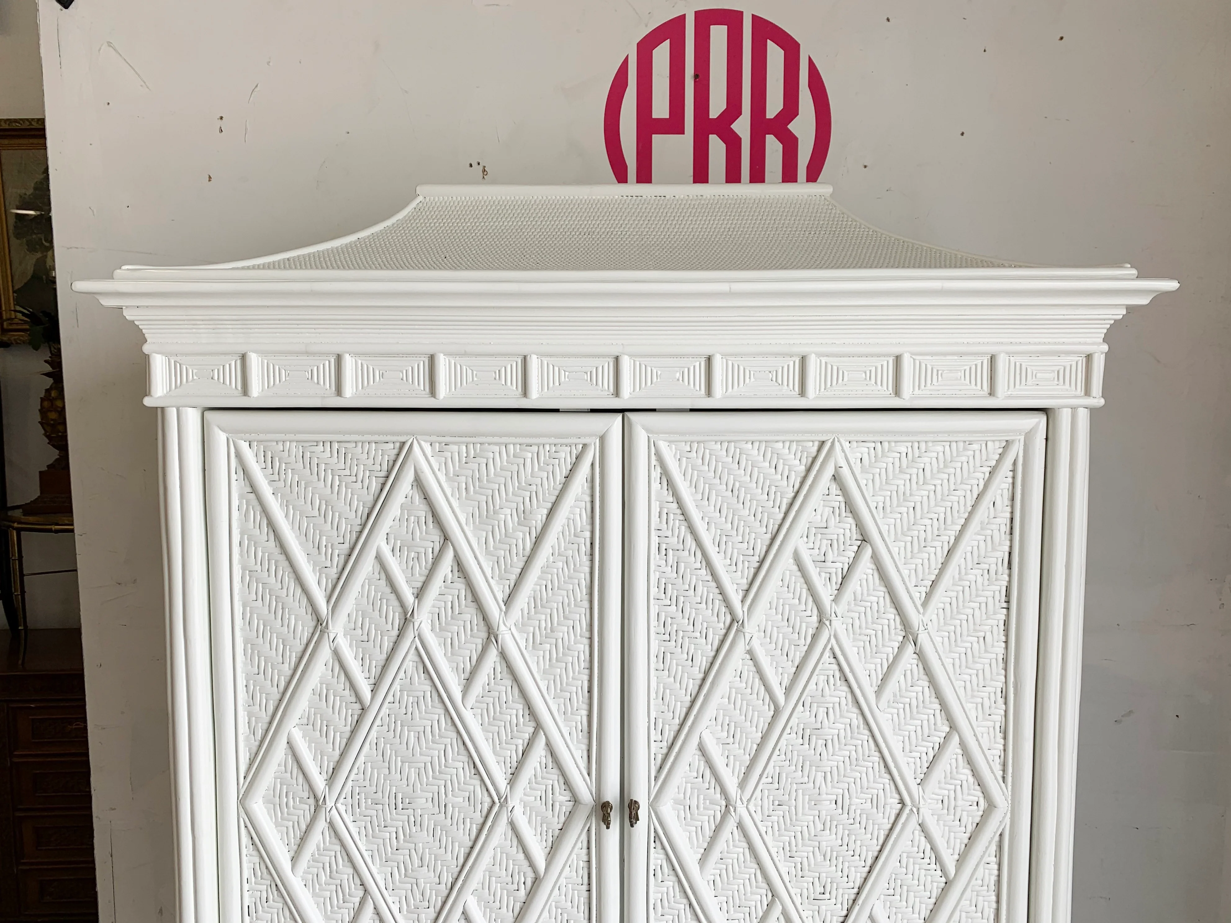 Palm Beach Pagoda Cabinet - Image 3
